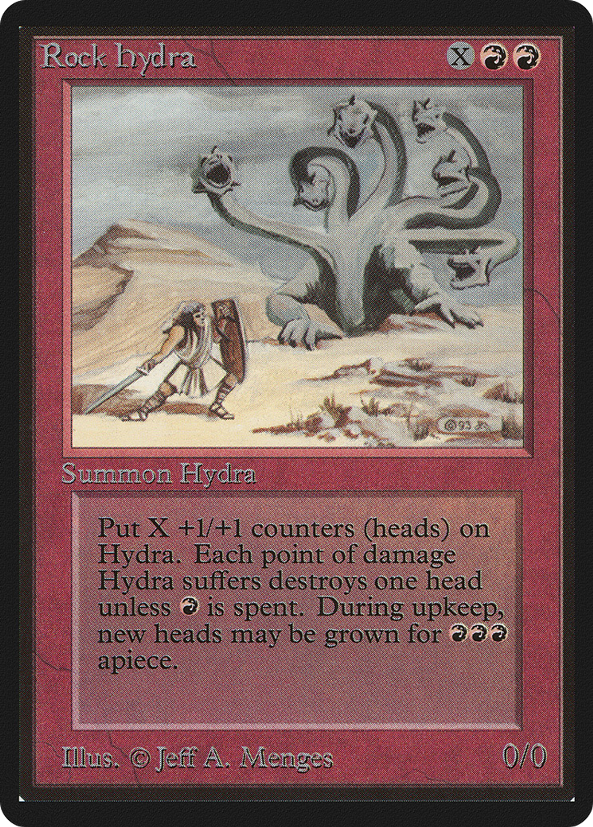 Hydre de pierre — Limited Edition Beta — Magic: The Gathering