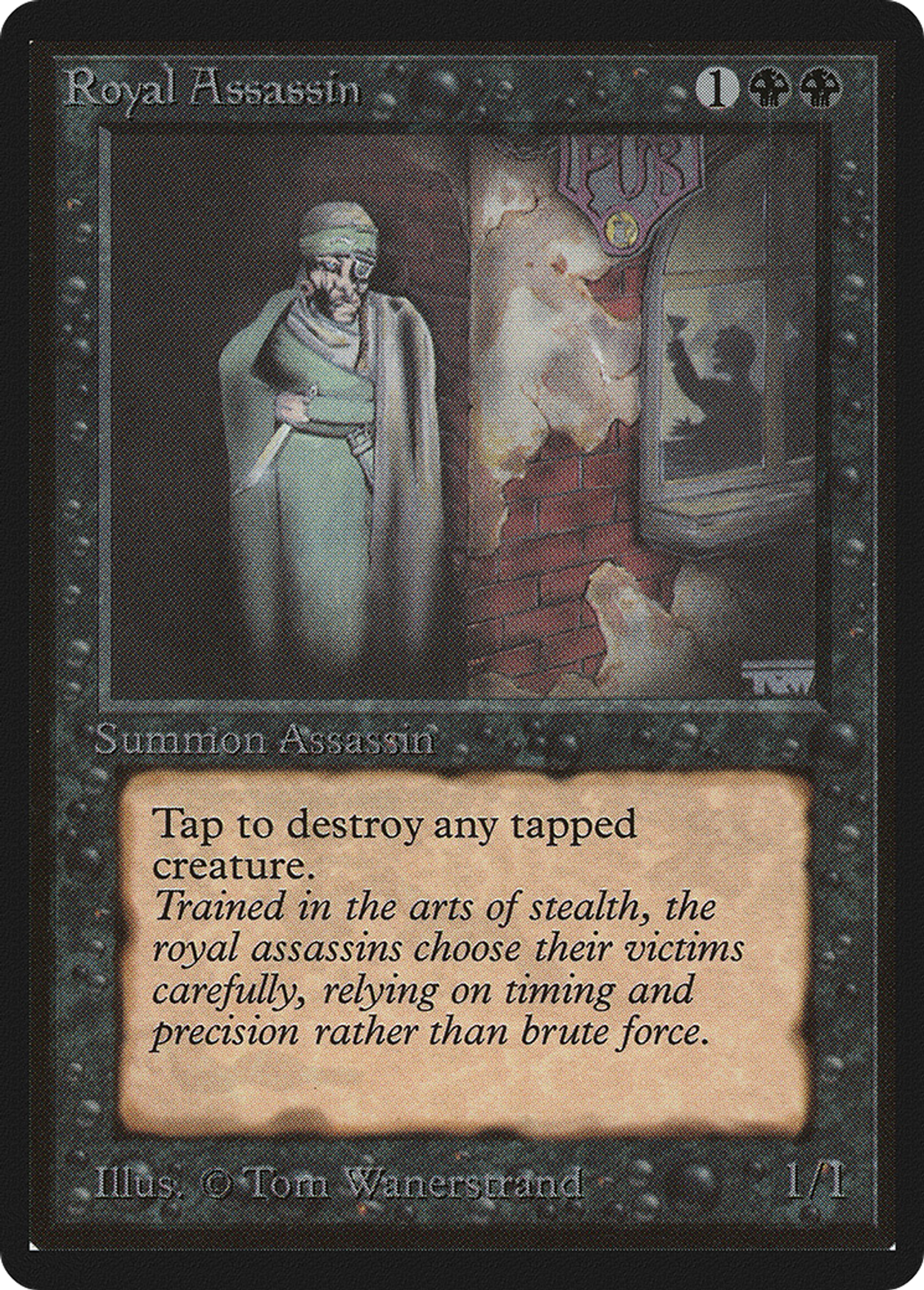 Assassin royal — Limited Edition Beta — Magic: The Gathering