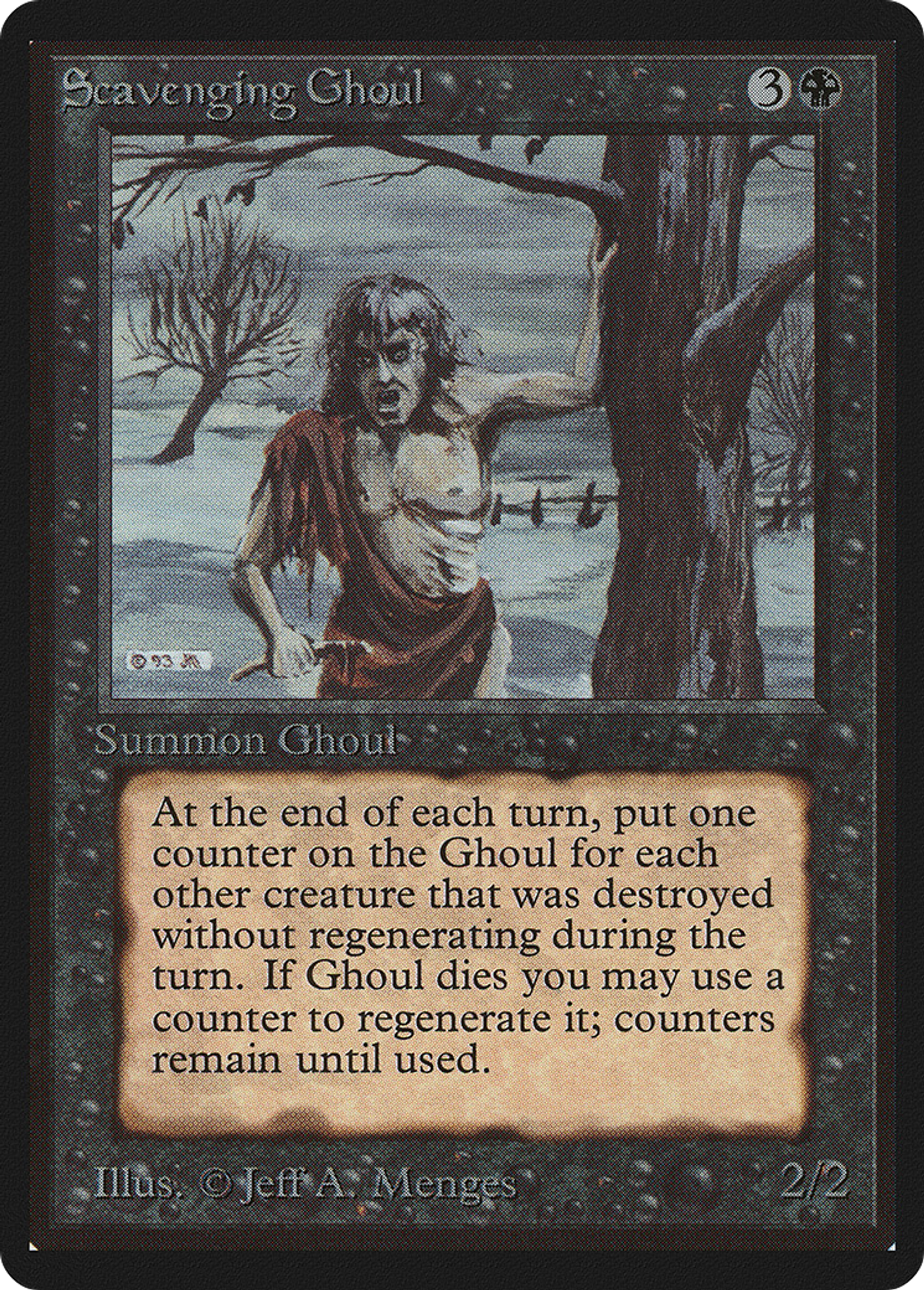 Goule nécrophage - Magic: The Gathering