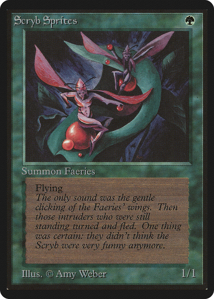 Scryb Sprites — Limited Edition Beta — Magic: The Gathering