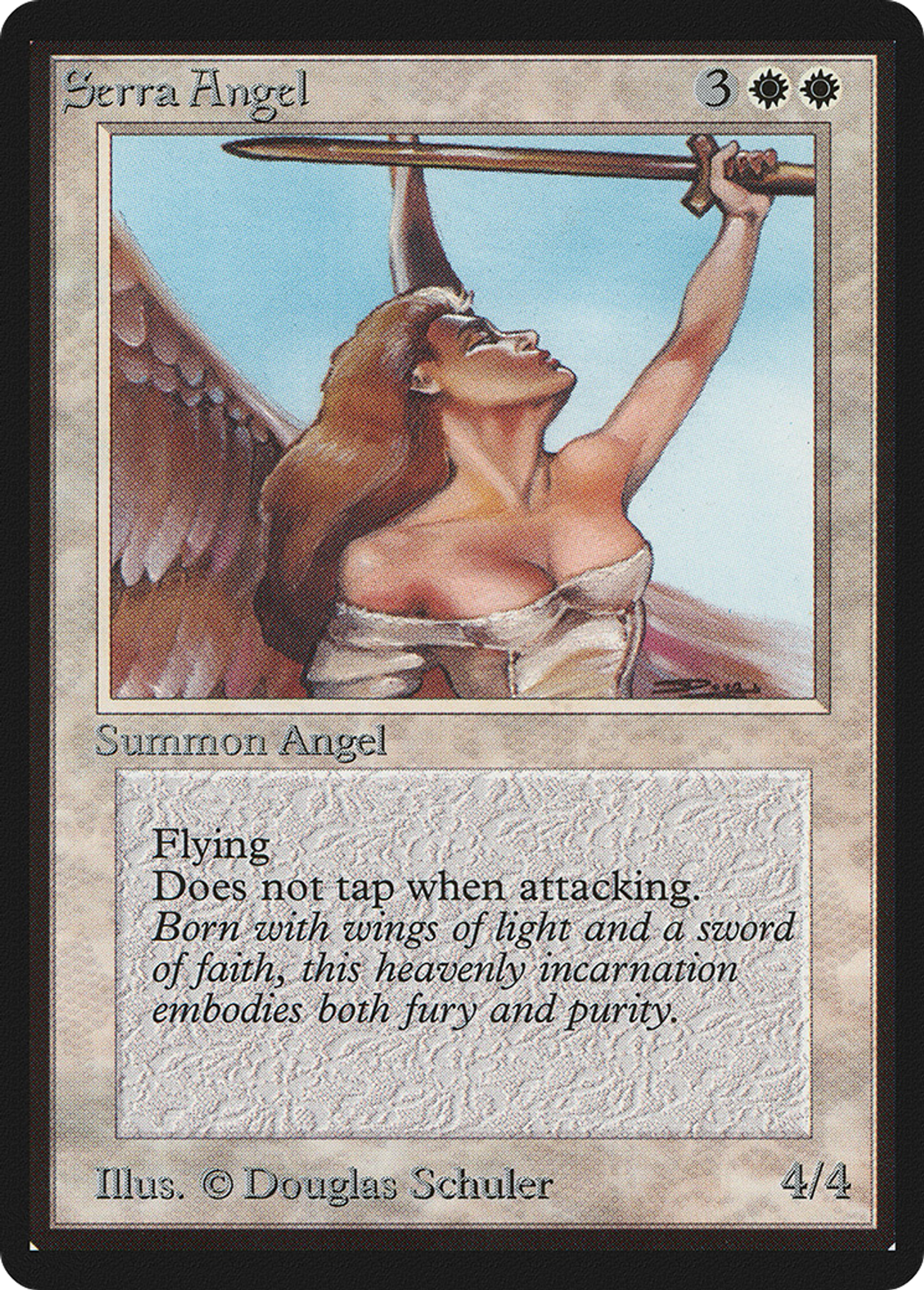 Ange de Serra — Limited Edition Beta — Magic: The Gathering