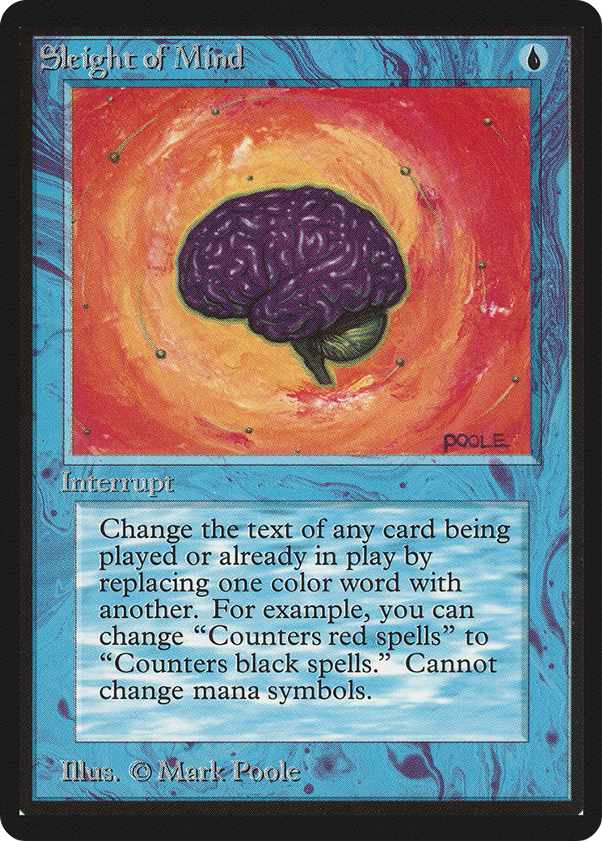 Tricherie mentale — Limited Edition Beta — Magic: The Gathering