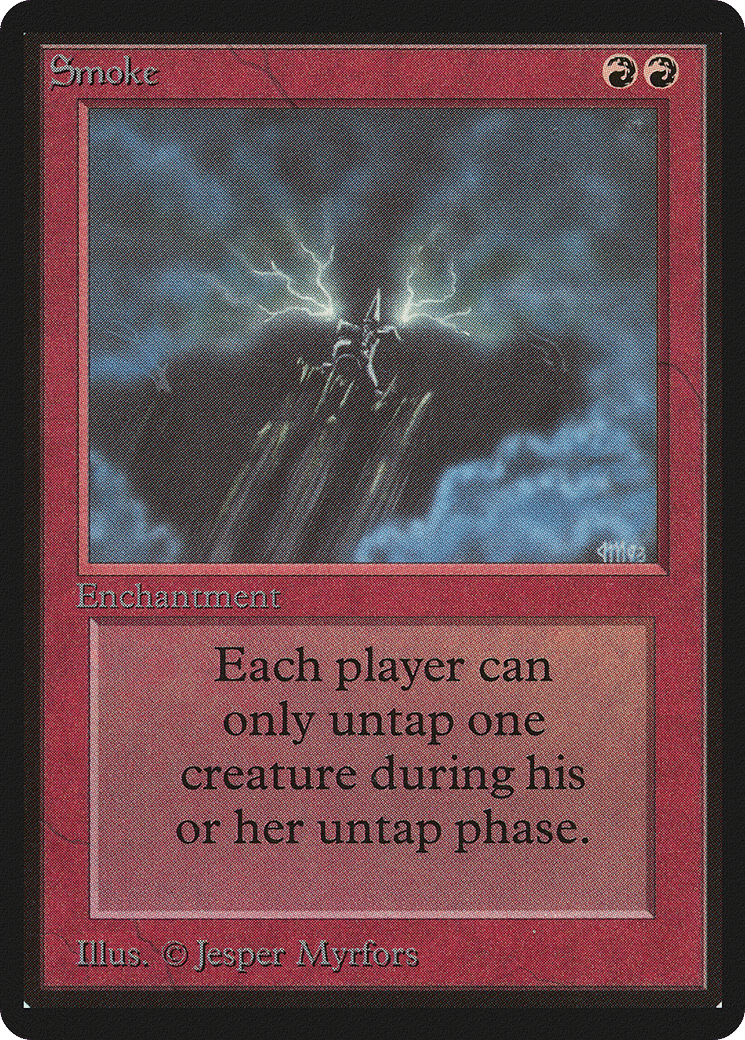 Smoke — Limited Edition Beta — Magic: The Gathering
