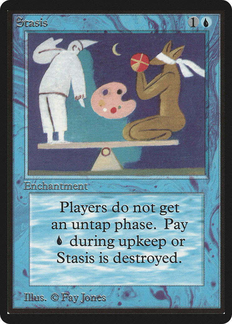 Stasis — Limited Edition Beta — Magic: The Gathering