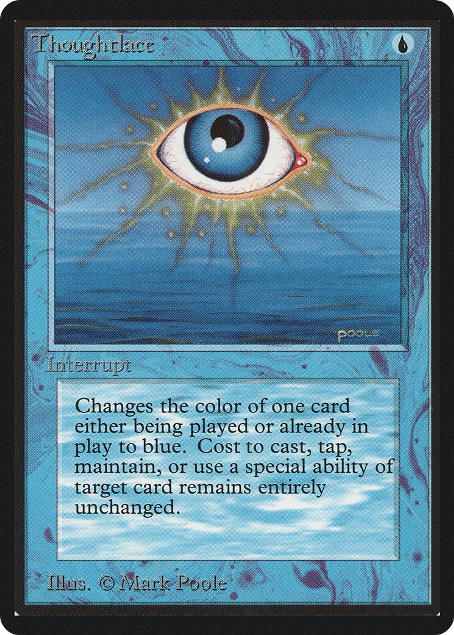 Voile de pensées — Limited Edition Beta — Magic: The Gathering