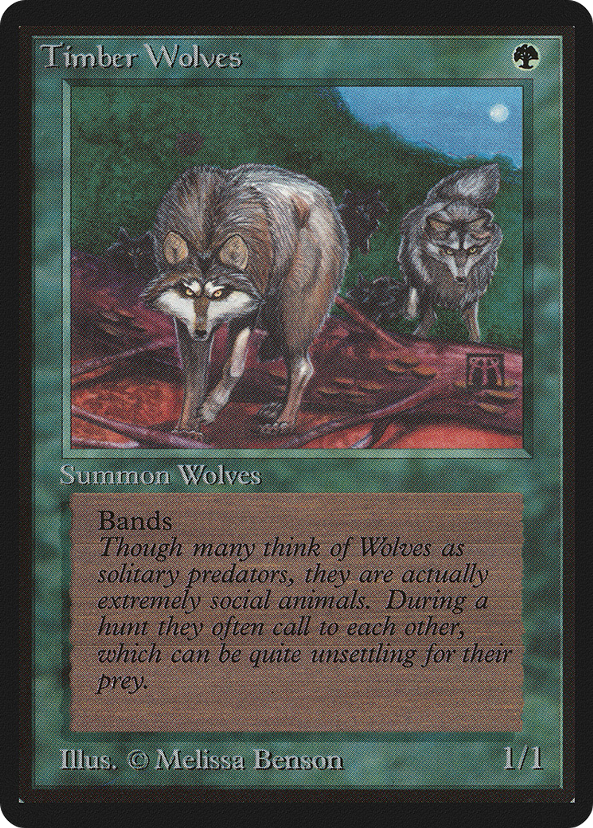 Loups des forêts — Limited Edition Beta — Magic: The Gathering