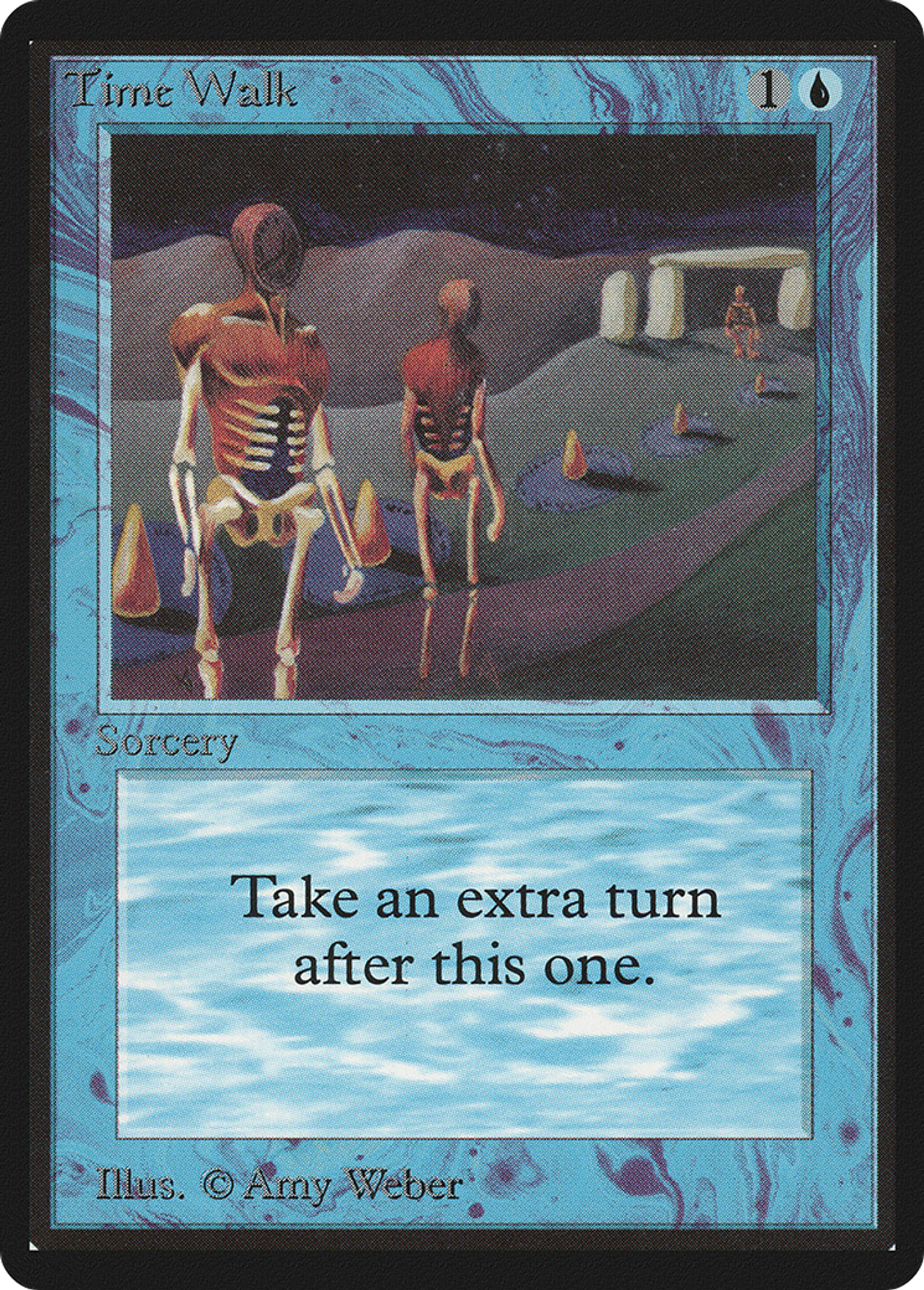 Time Walk — Limited Edition Beta — Magic: The Gathering