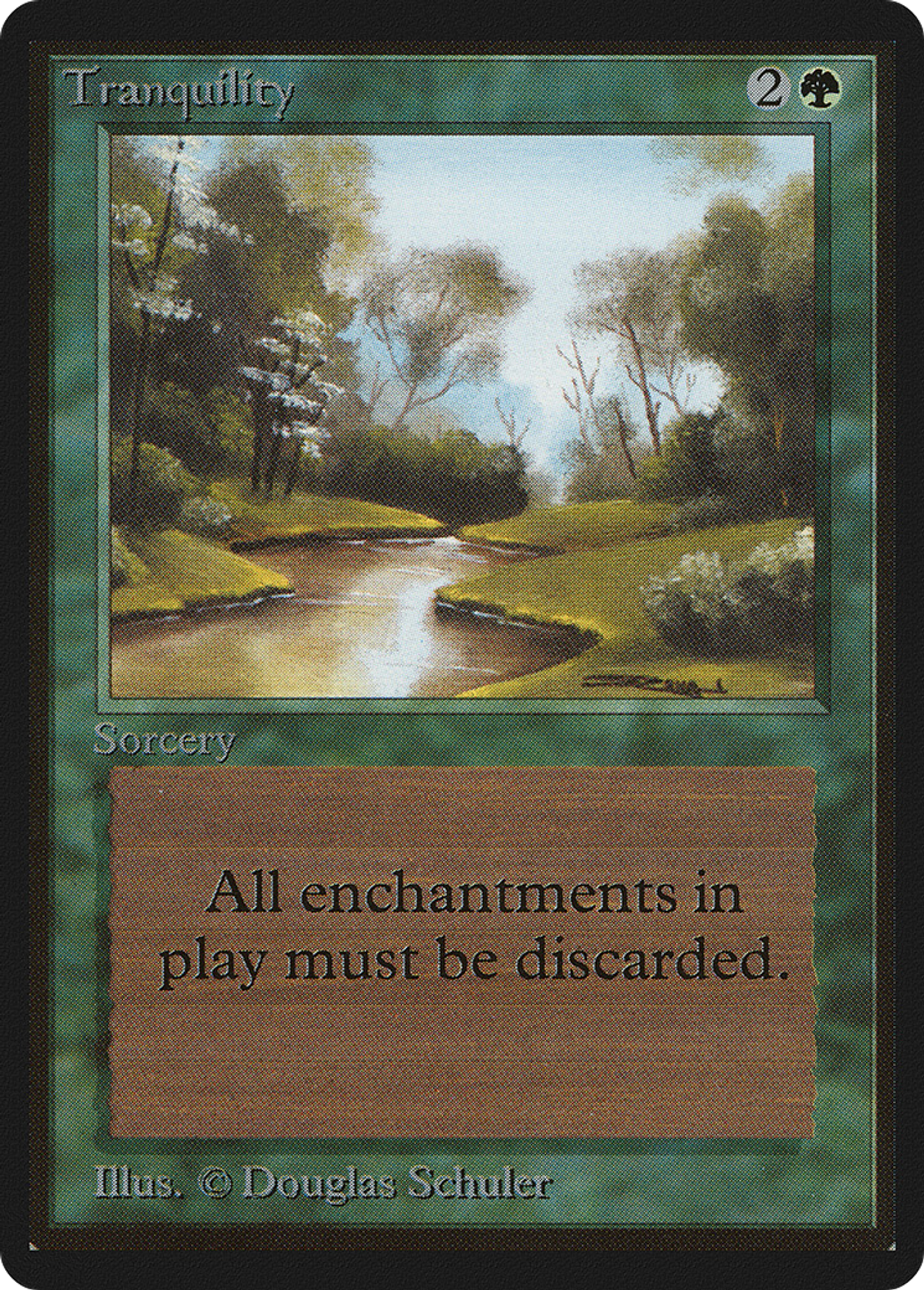 Tranquillité — Limited Edition Beta — Magic: The Gathering