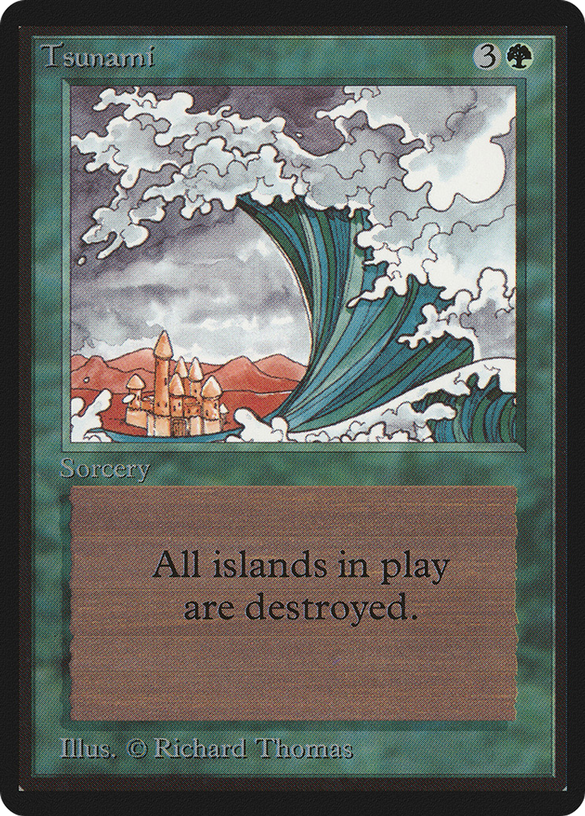 Tsunami — Limited Edition Beta — Magic: The Gathering