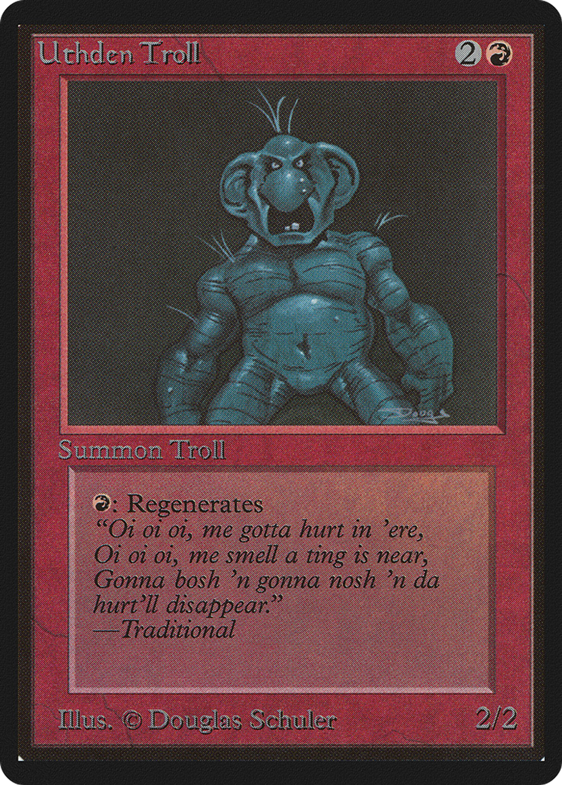 Troll d'Uthden — Limited Edition Beta — Magic: The Gathering