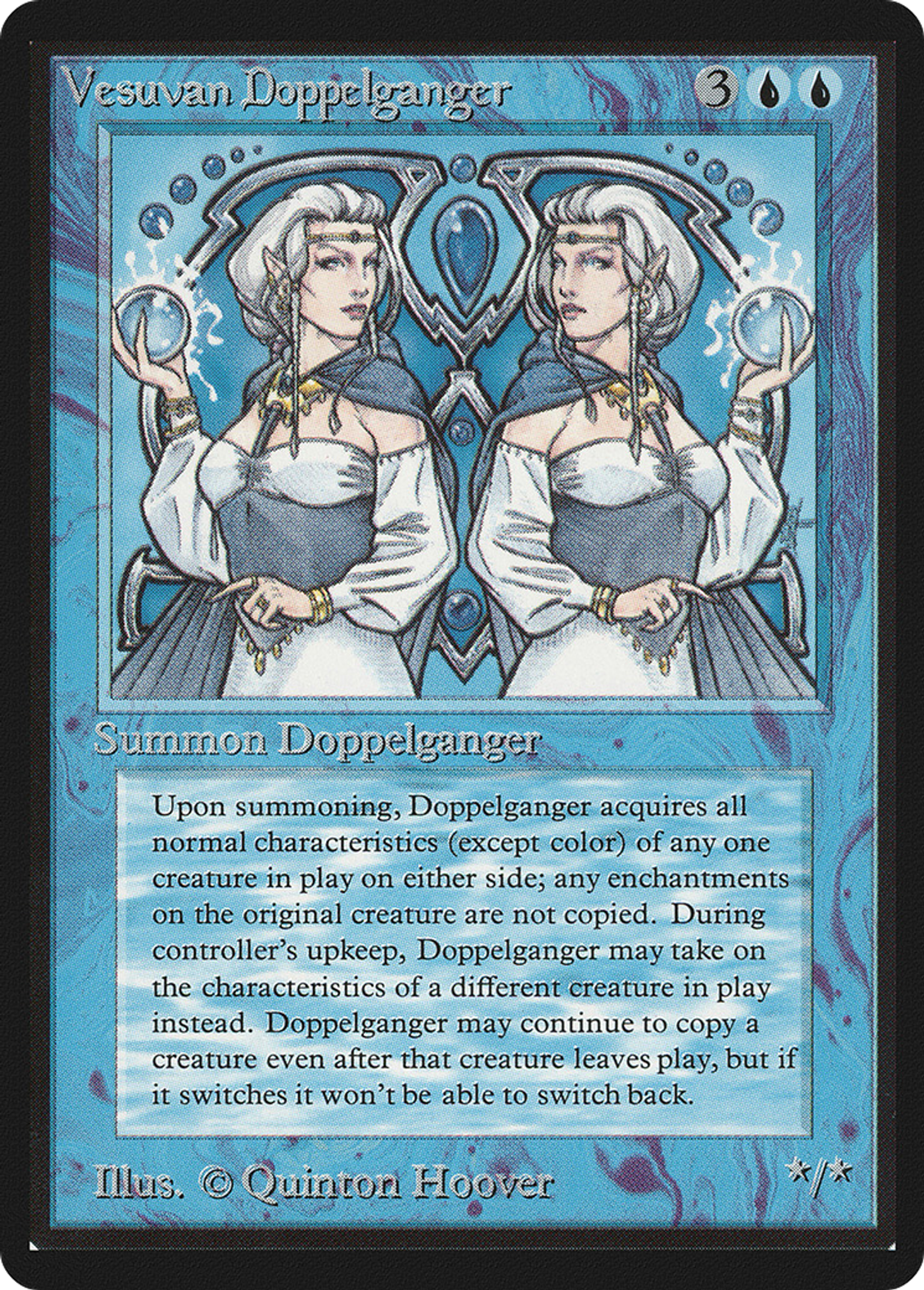 Doppelganger Vésuvéen — Limited Edition Beta — Magic: The Gathering