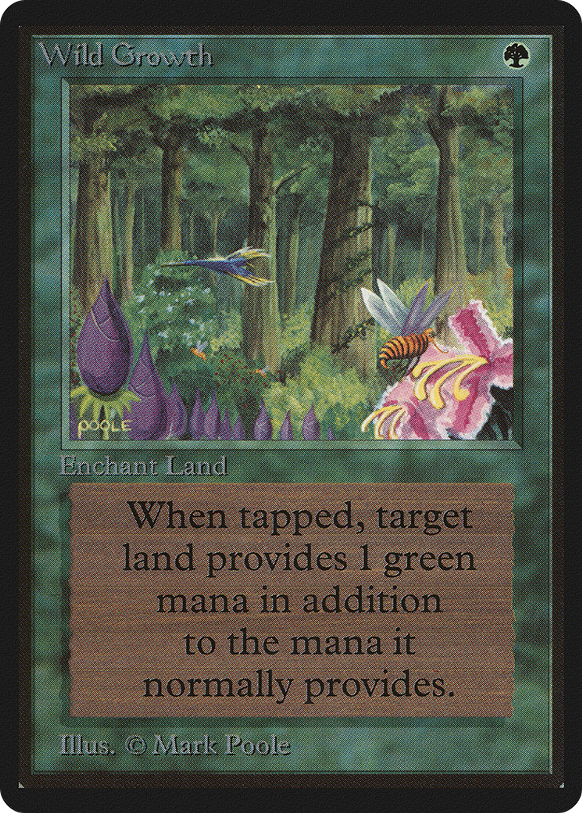 Végétation luxuriante — Limited Edition Beta — Magic: The Gathering