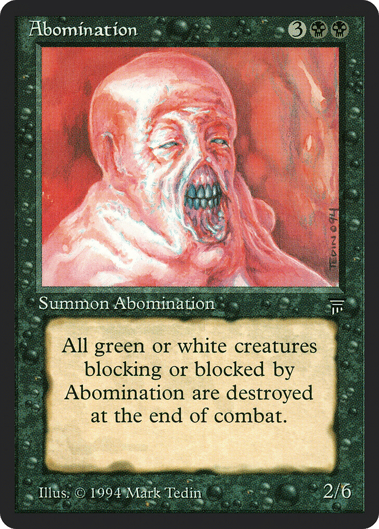 Abomination — Legends — Magic: The Gathering