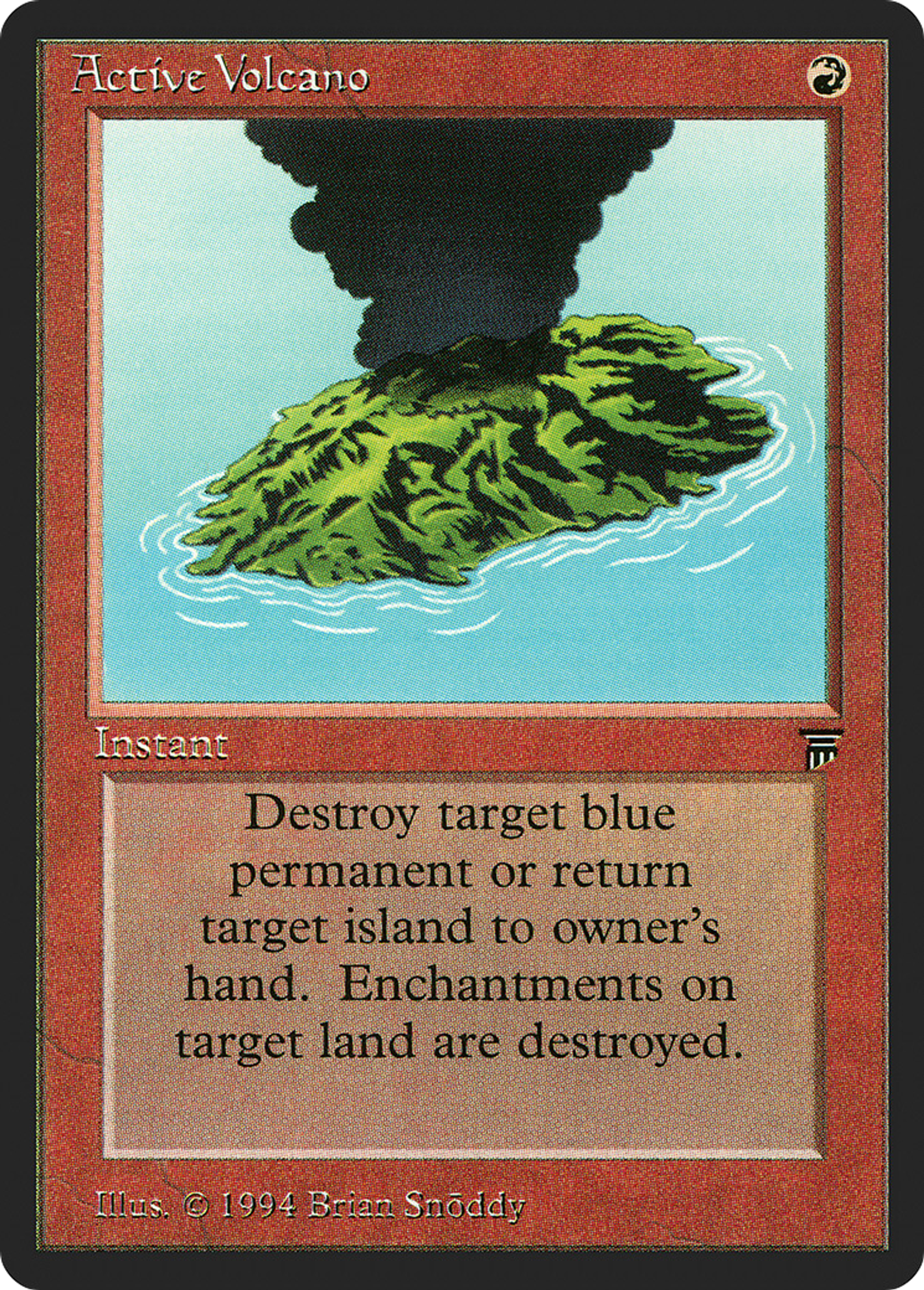Active Volcano — Legends — Magic: The Gathering