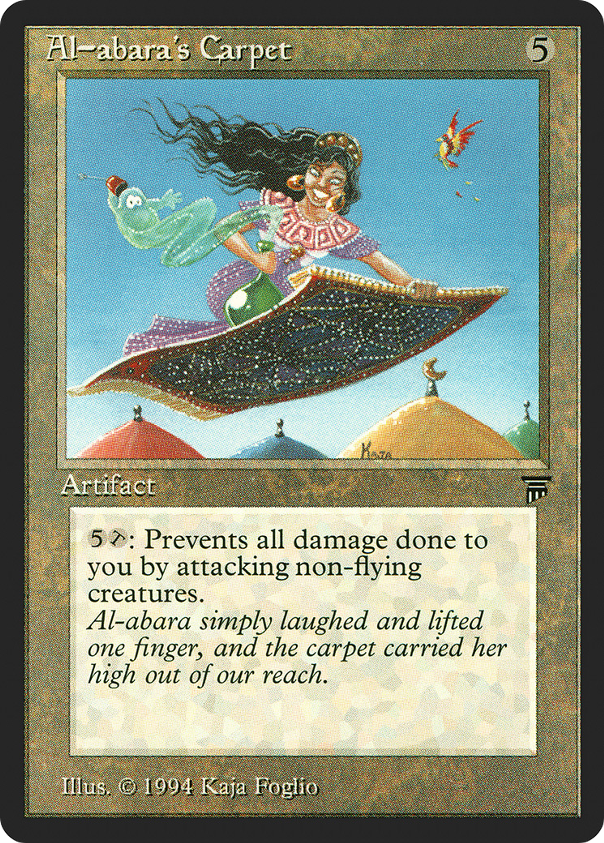 Al-abara's Carpet — Legends — Magic: The Gathering