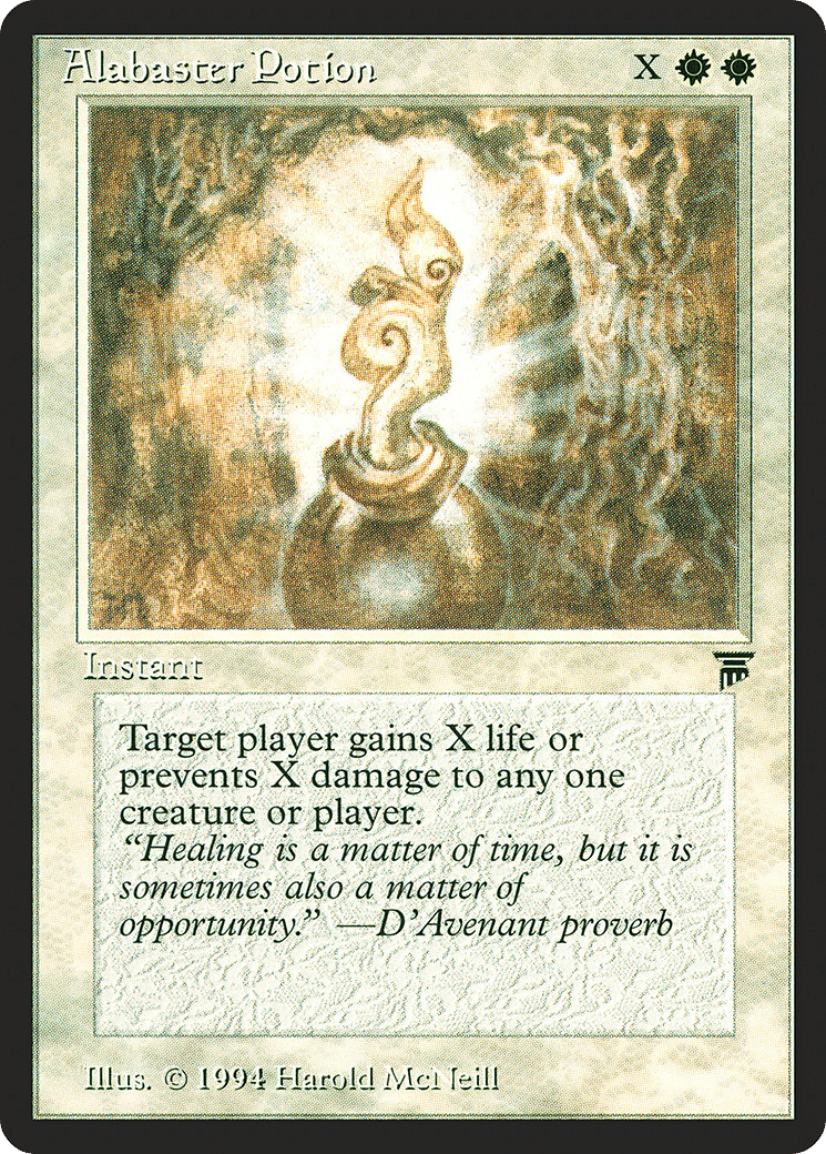 Alabaster Potion — Legends — Magic: The Gathering