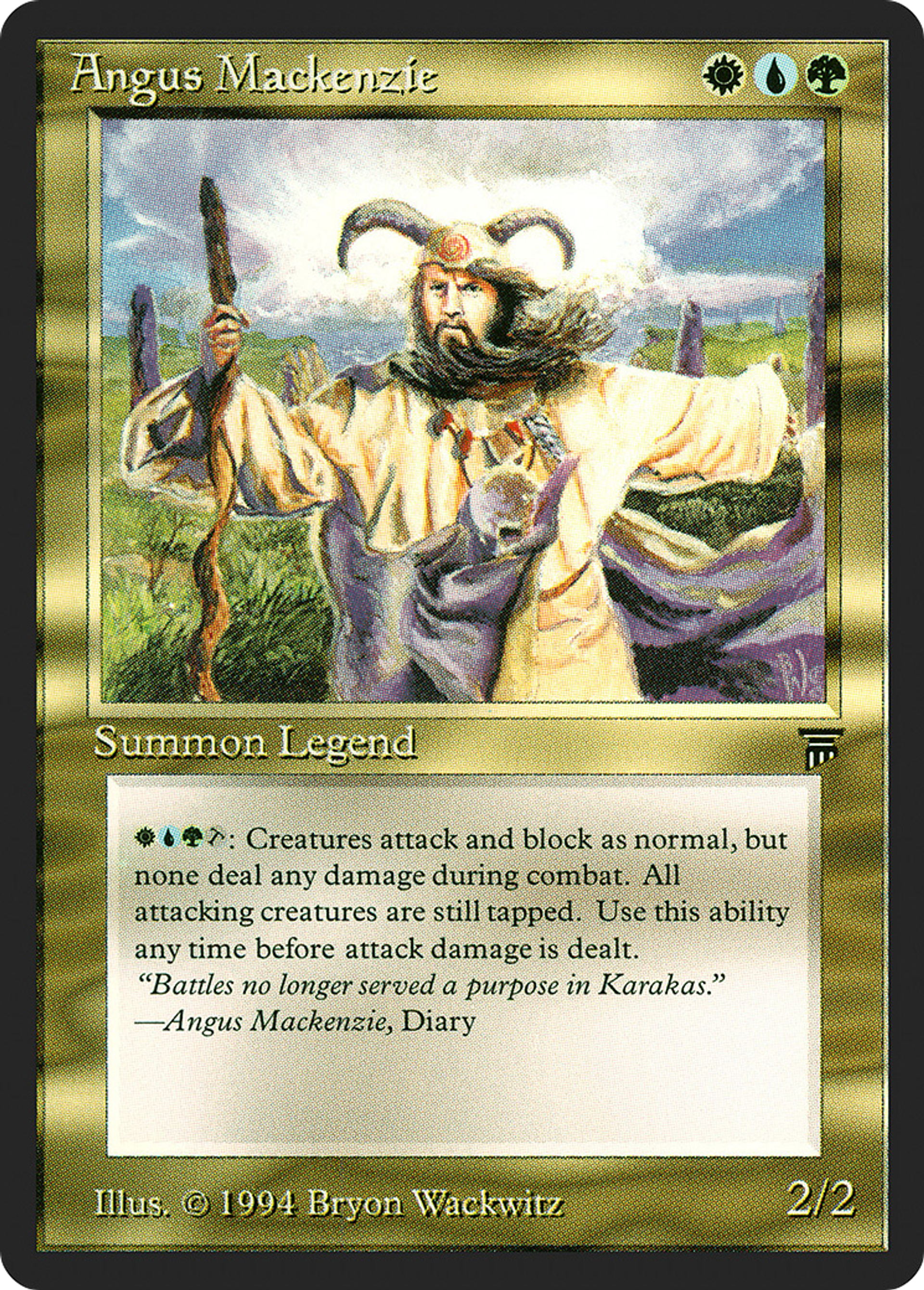 Angus Mackenzie — Legends — Magic: The Gathering