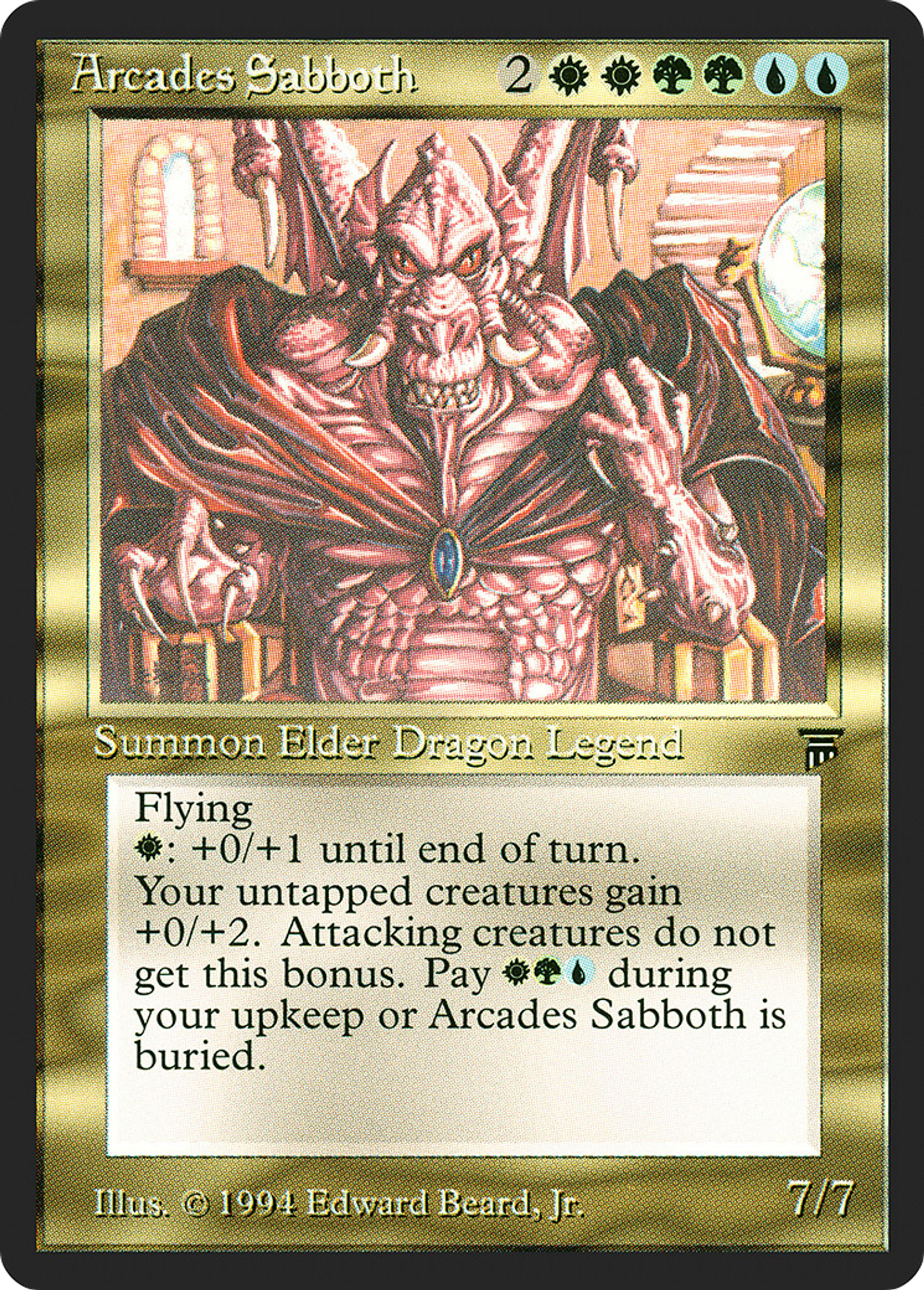 Arcades Sabboth — Legends — Magic: The Gathering