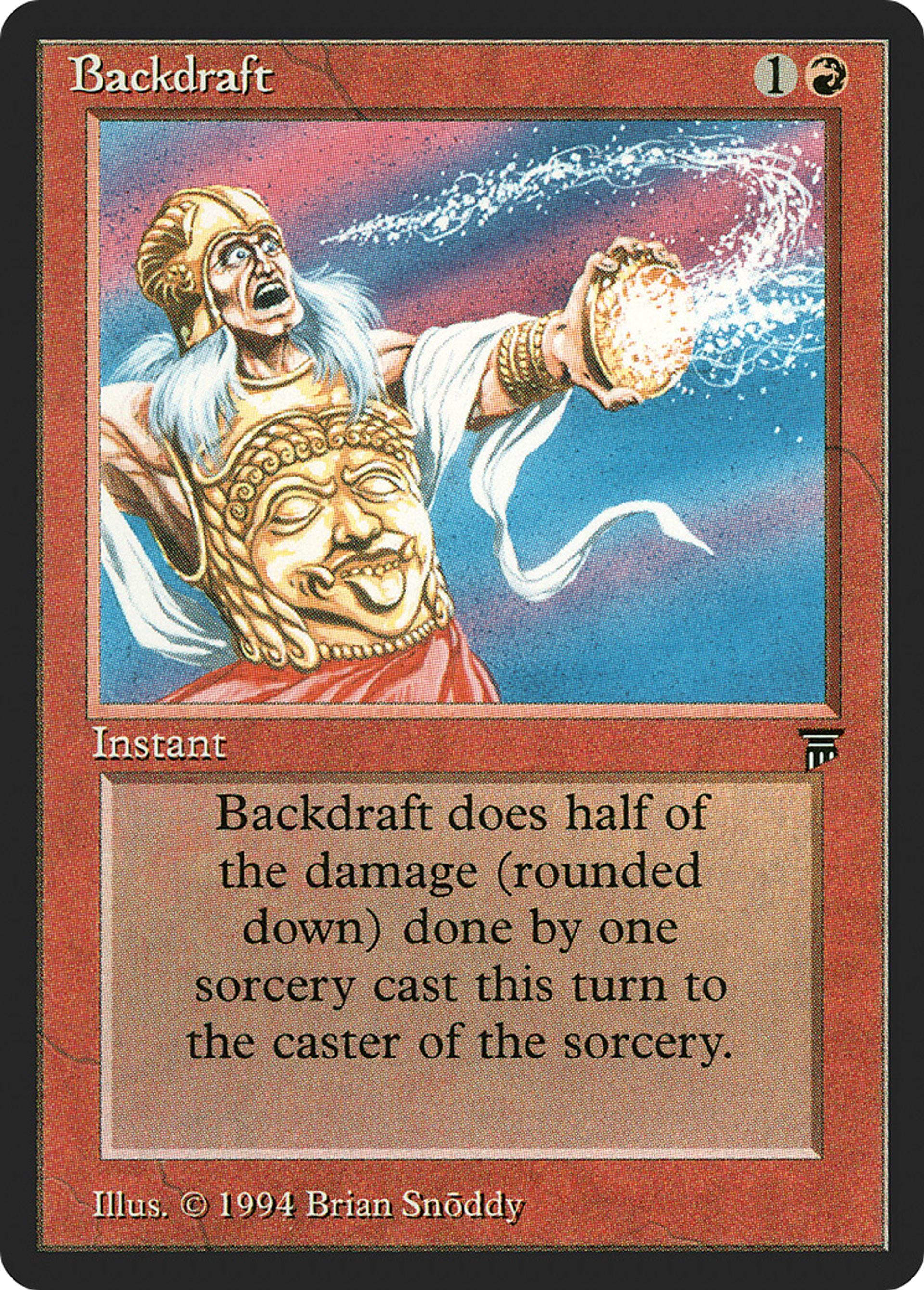 Backdraft — Legends — Magic: The Gathering
