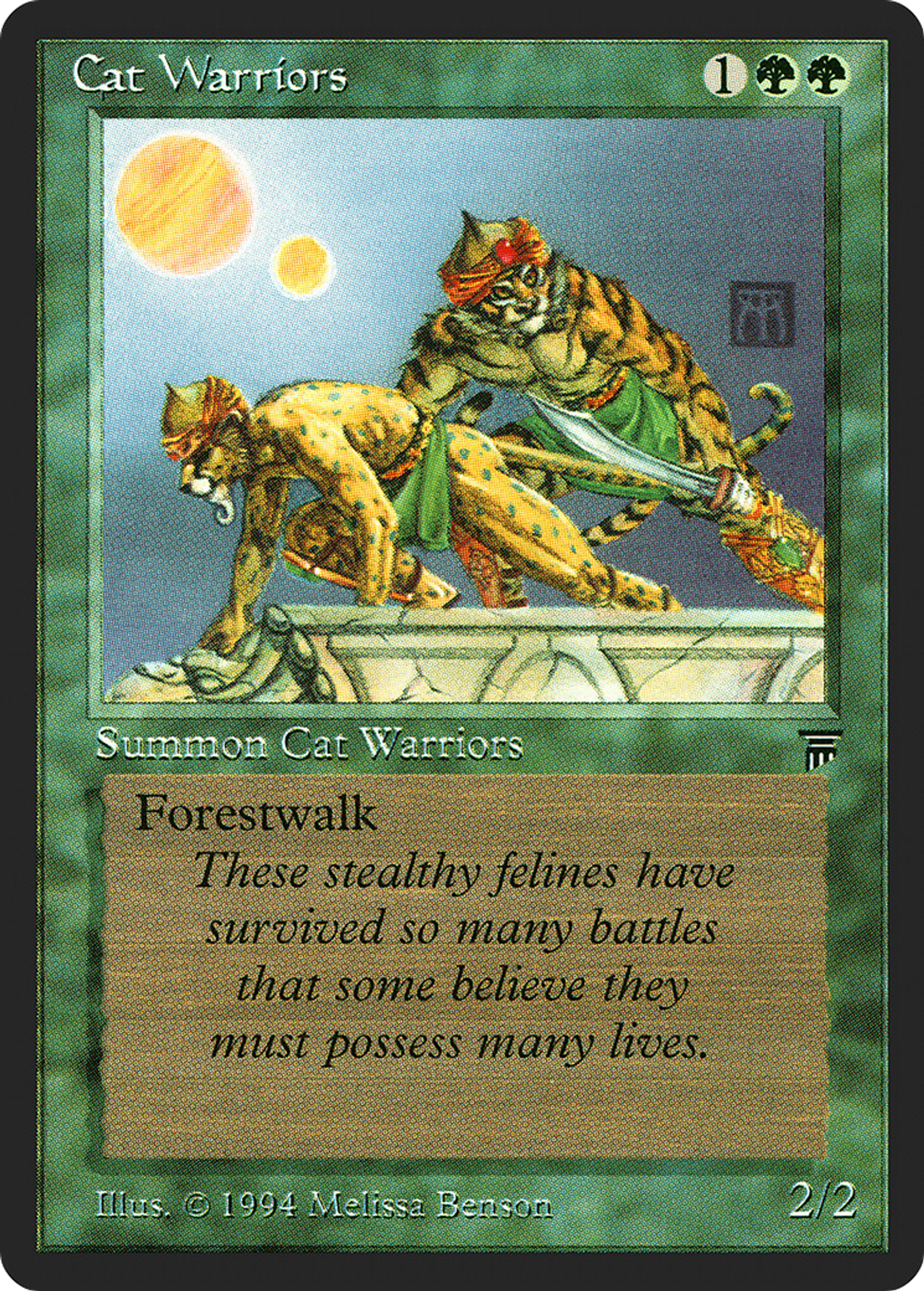 Cat Warriors — Legends — Magic: The Gathering