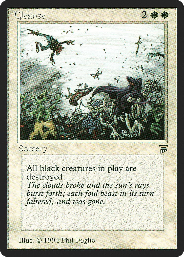Cleanse — Legends — Magic: The Gathering