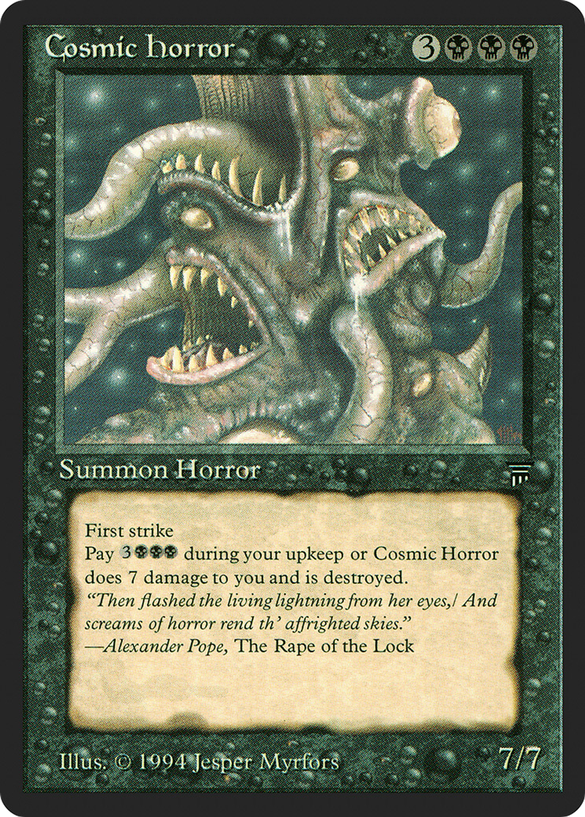 Cosmic Horror — Legends — Magic: The Gathering