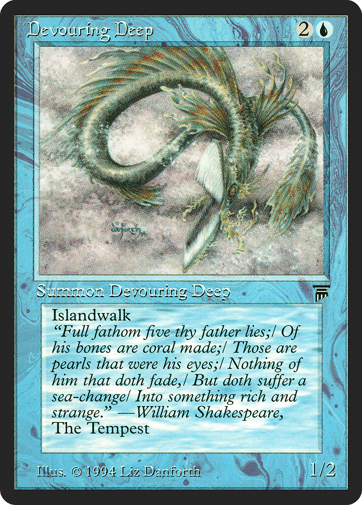 Devouring Deep — Legends — Magic: The Gathering