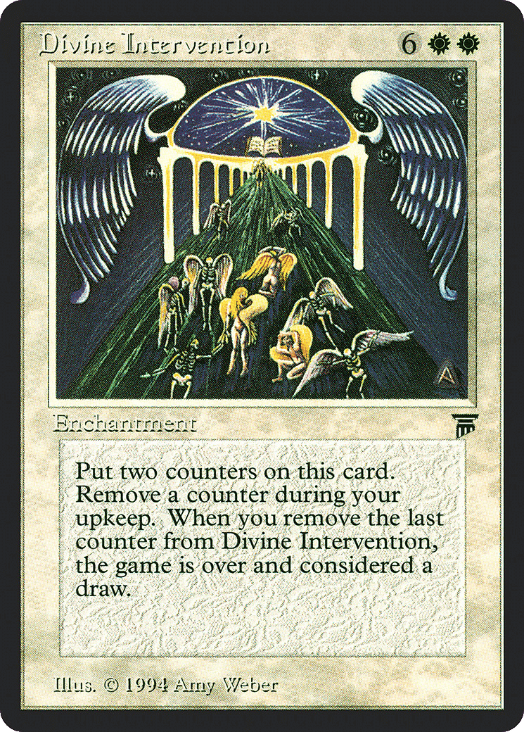 Divine Intervention — Legends — Magic: The Gathering