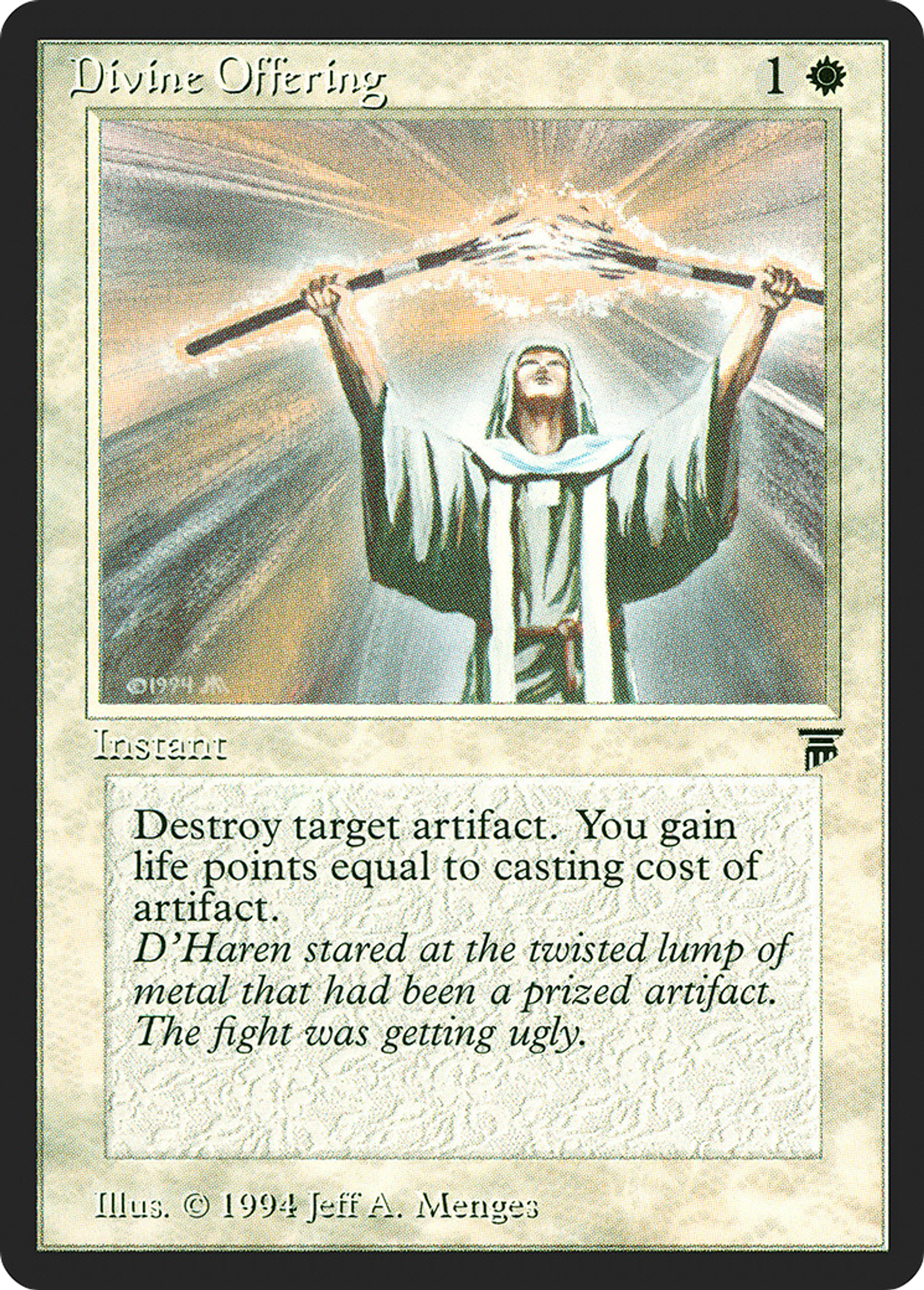 Divine Offering — Legends — Magic: The Gathering