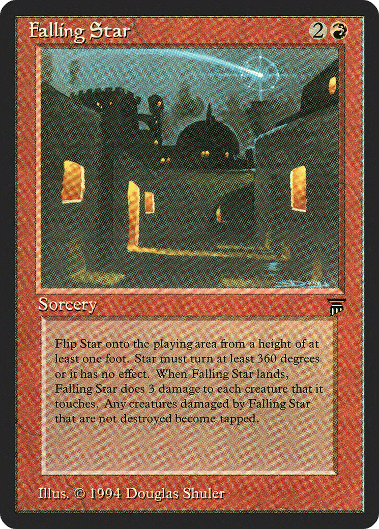 Falling Star — Legends — Magic: The Gathering