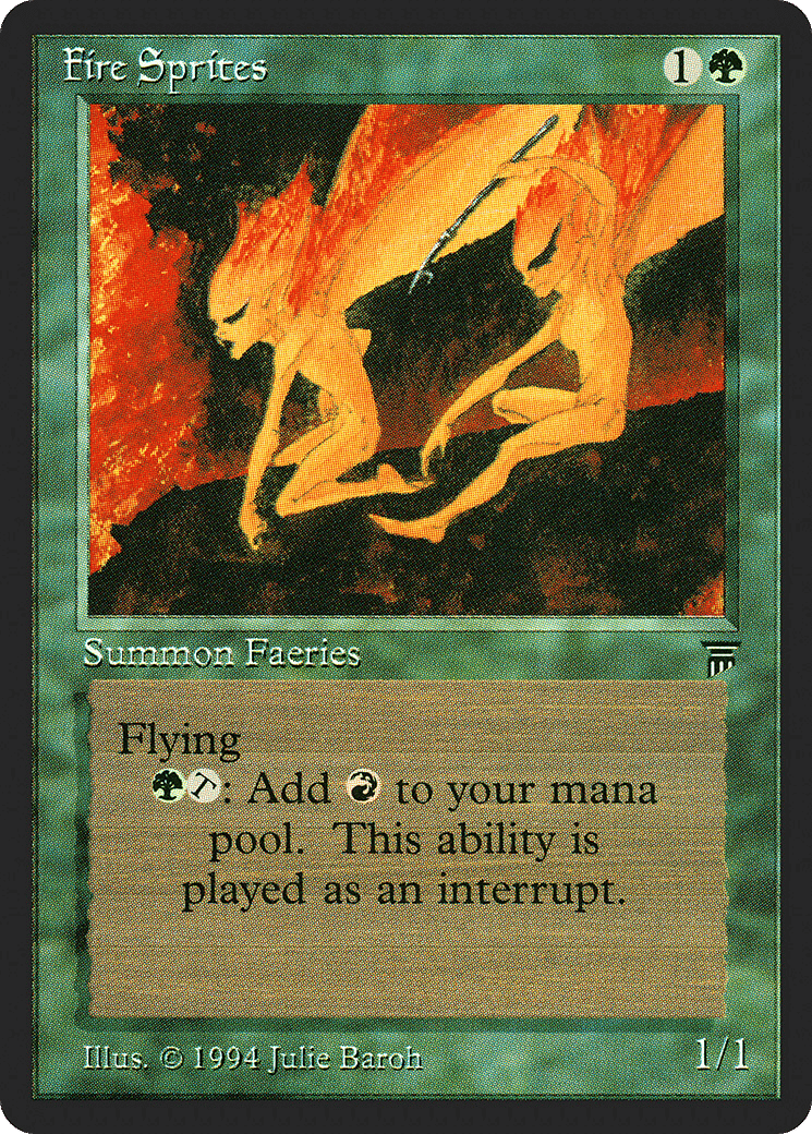 Fire Sprites — Legends — Magic: The Gathering