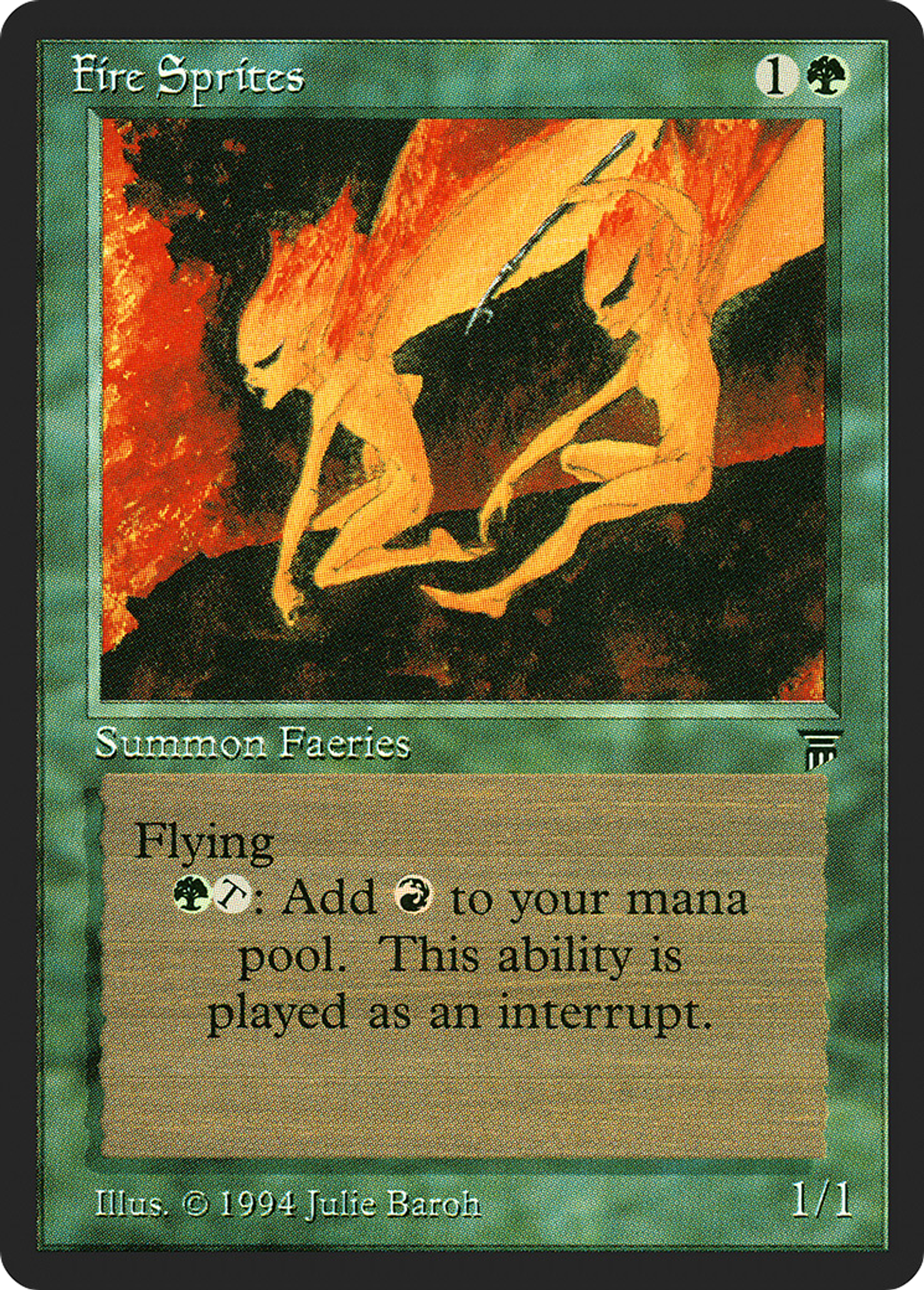 Fire Sprites — Legends — Magic: The Gathering