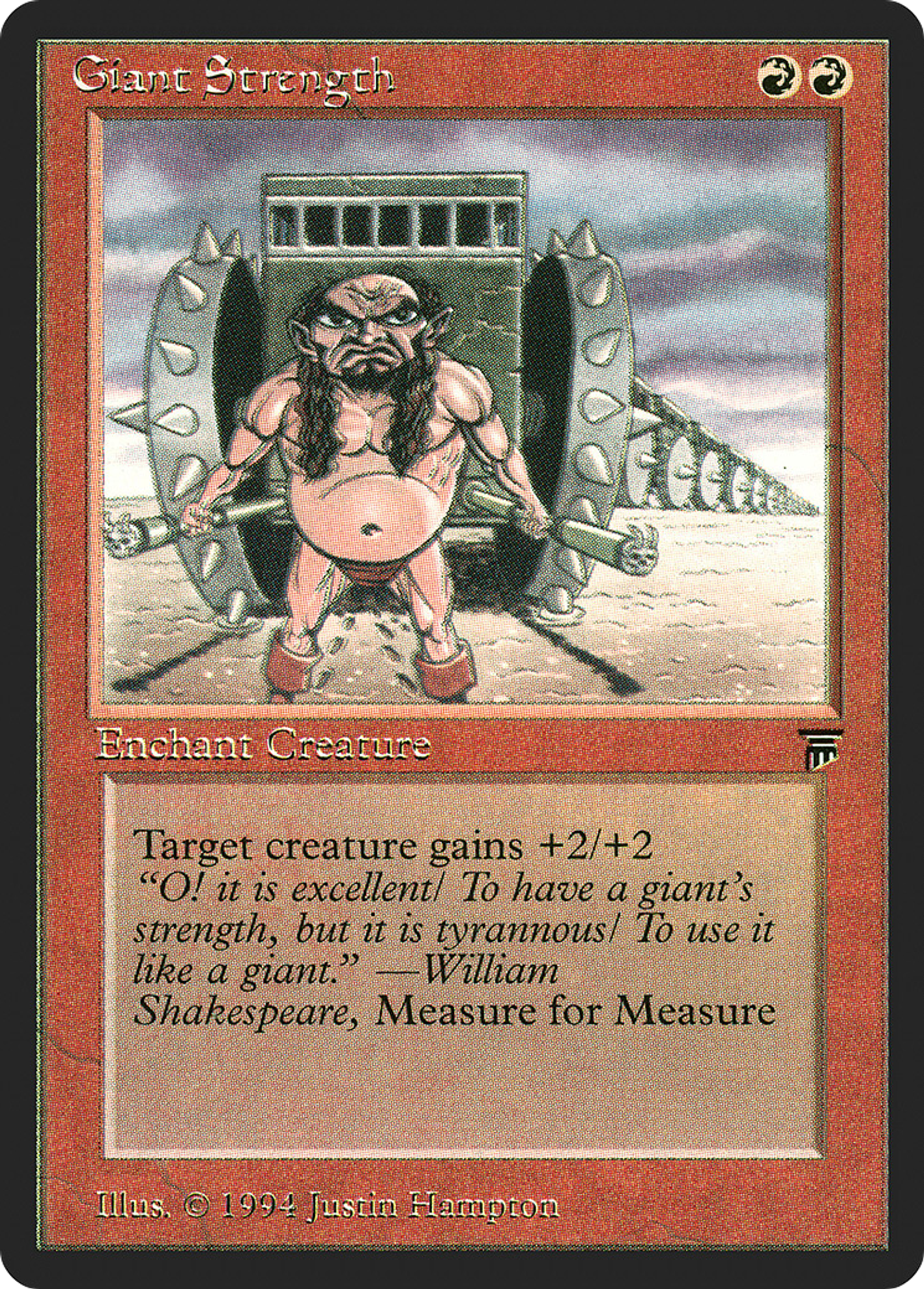 Giant Strength — Legends — Magic: The Gathering