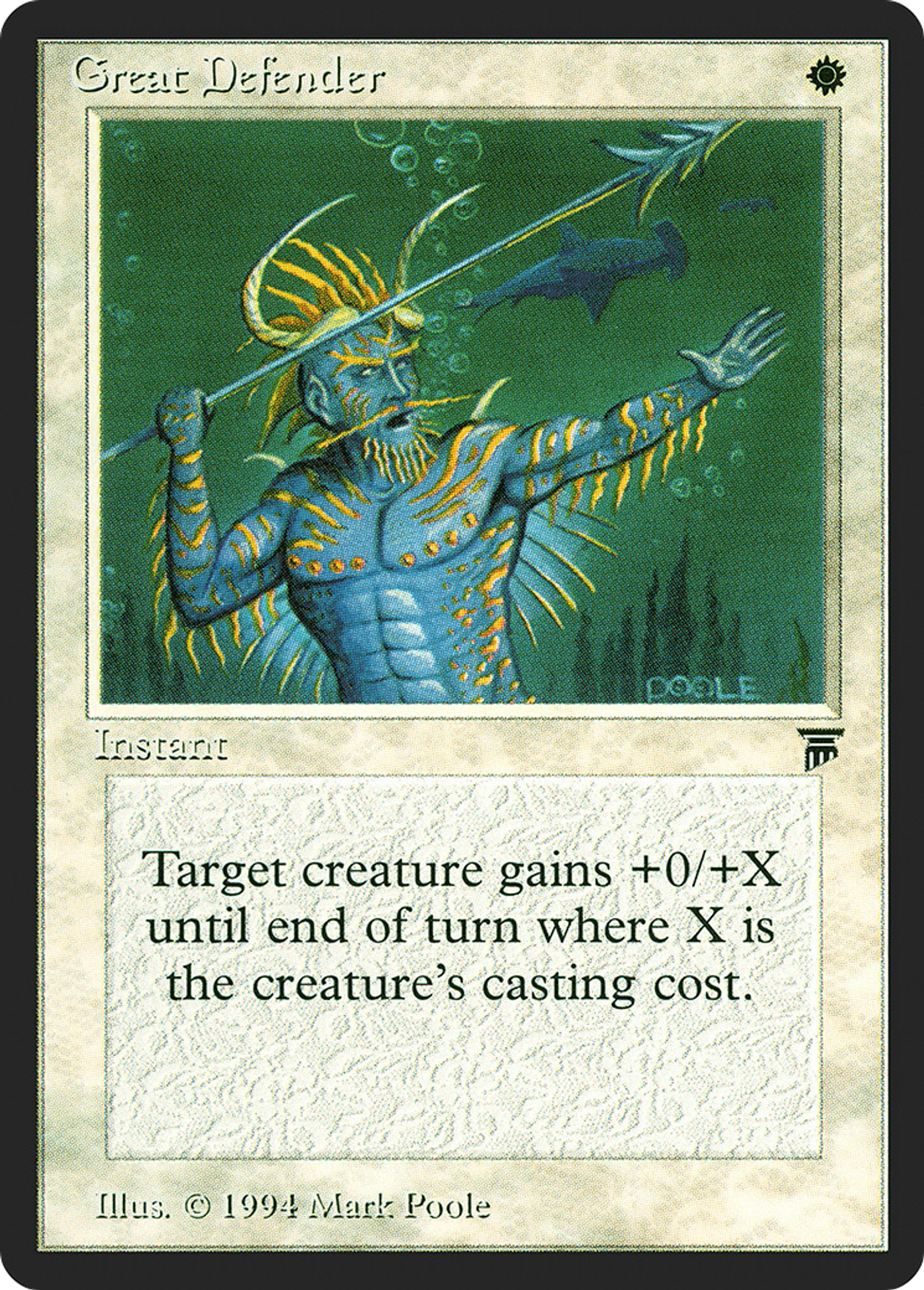 Great Defender — Legends — Magic: The Gathering