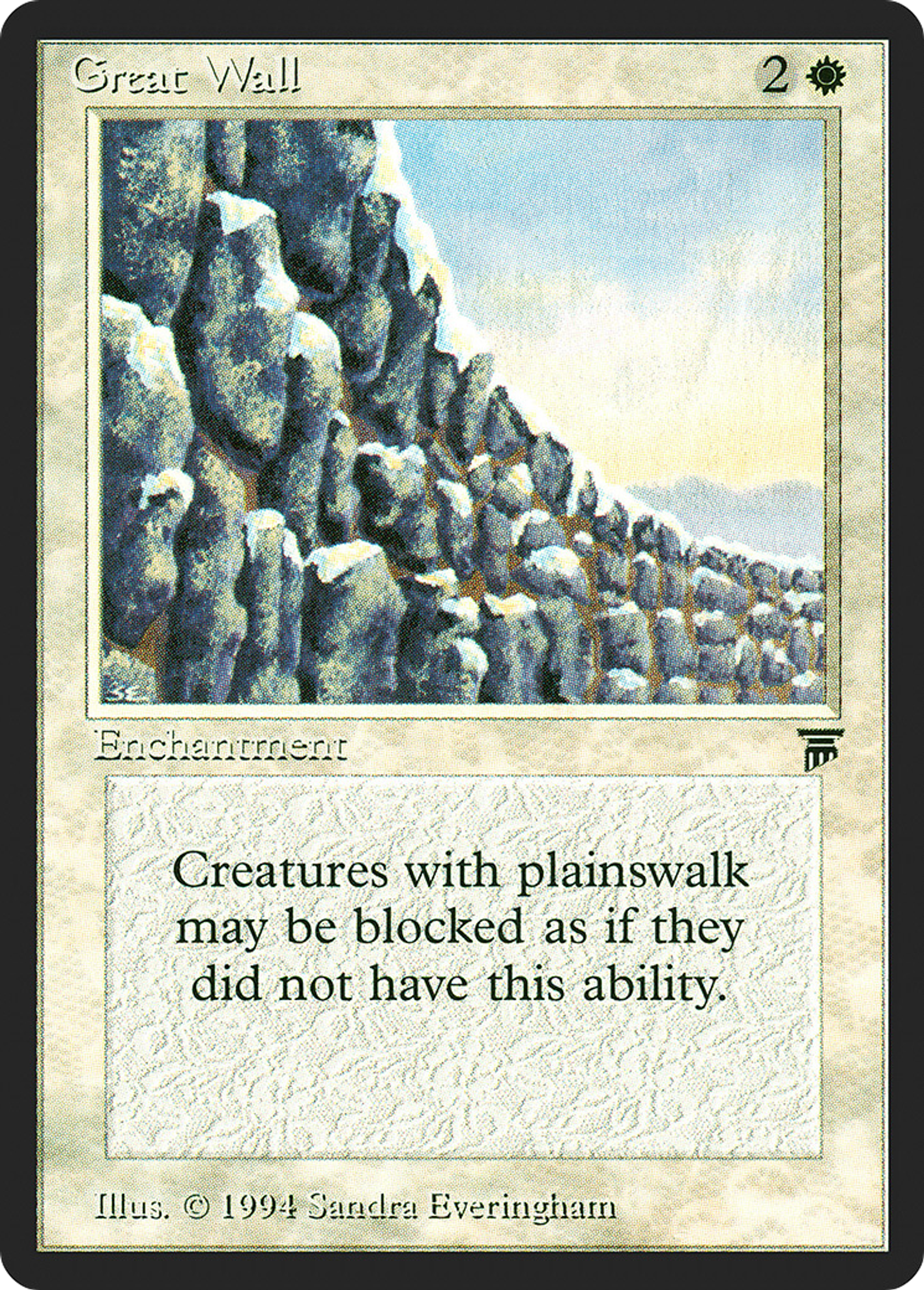 Great Wall — Legends — Magic: The Gathering