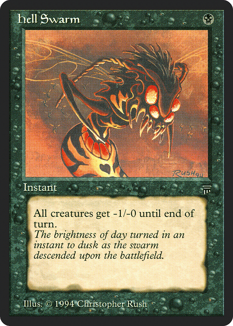 Hell Swarm — Legends — Magic: The Gathering