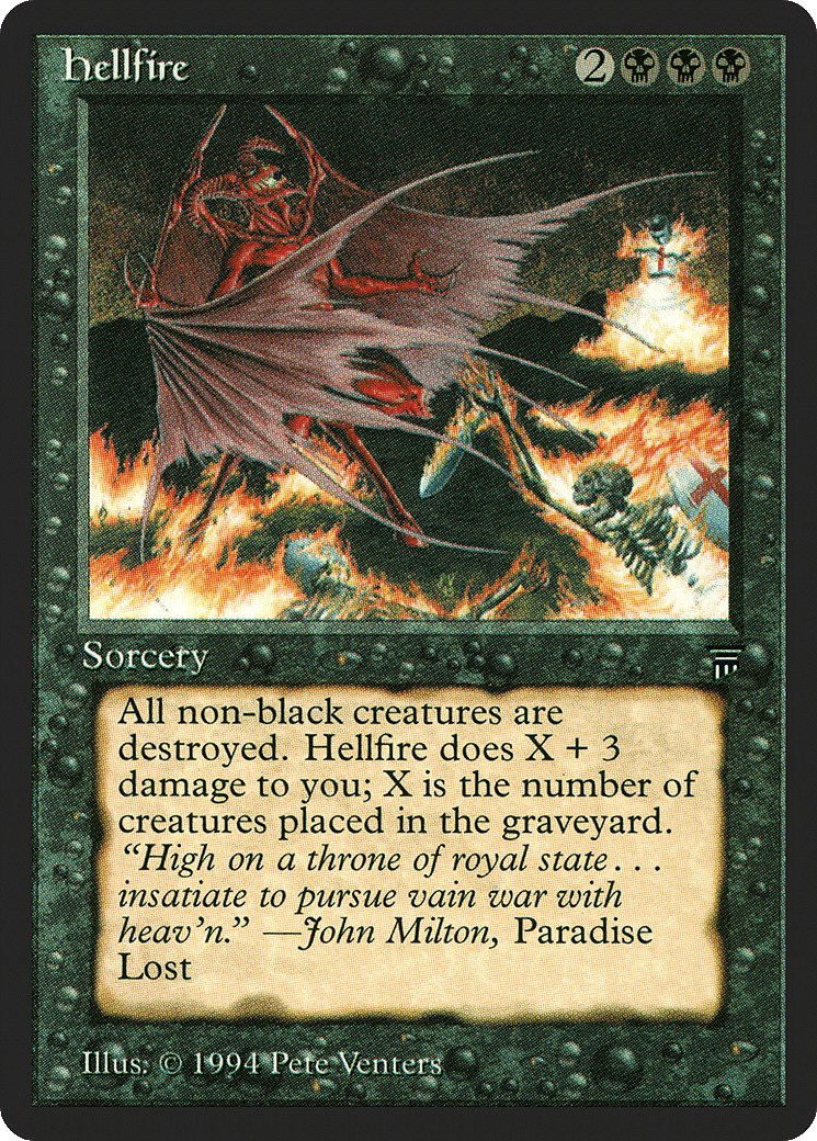 Hellfire — Legends — Magic: The Gathering
