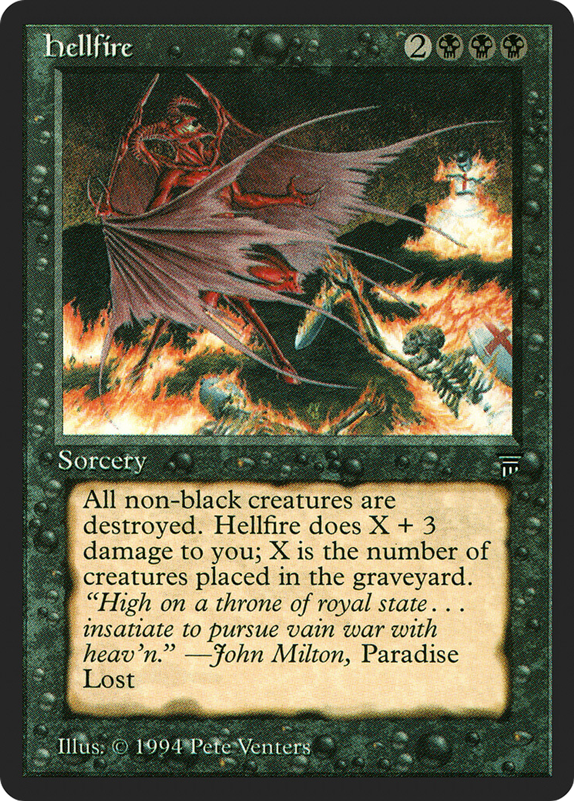 Hellfire — Legends — Magic: The Gathering