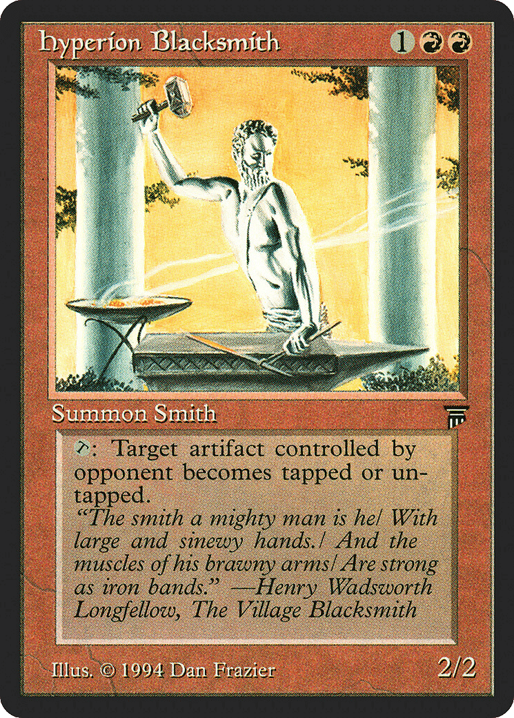 Hyperion Blacksmith — Legends — Magic: The Gathering
