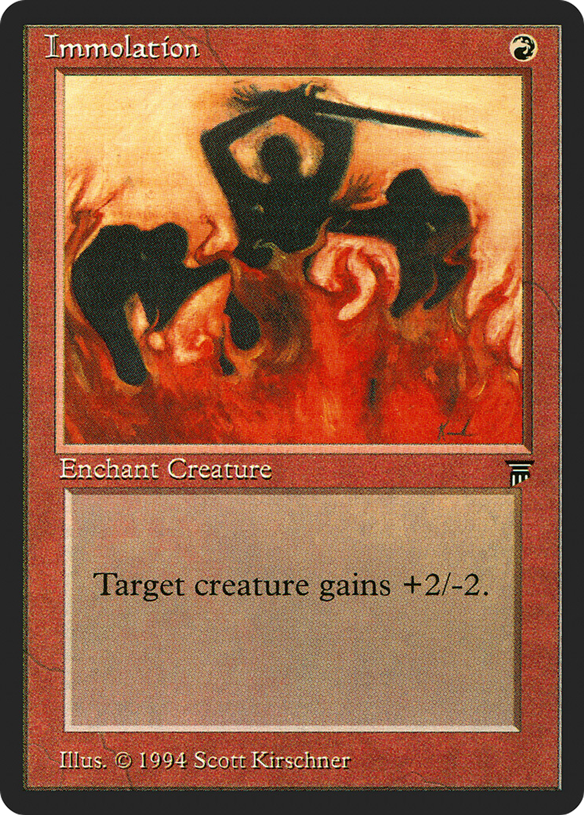 Immolation — Legends — Magic: The Gathering