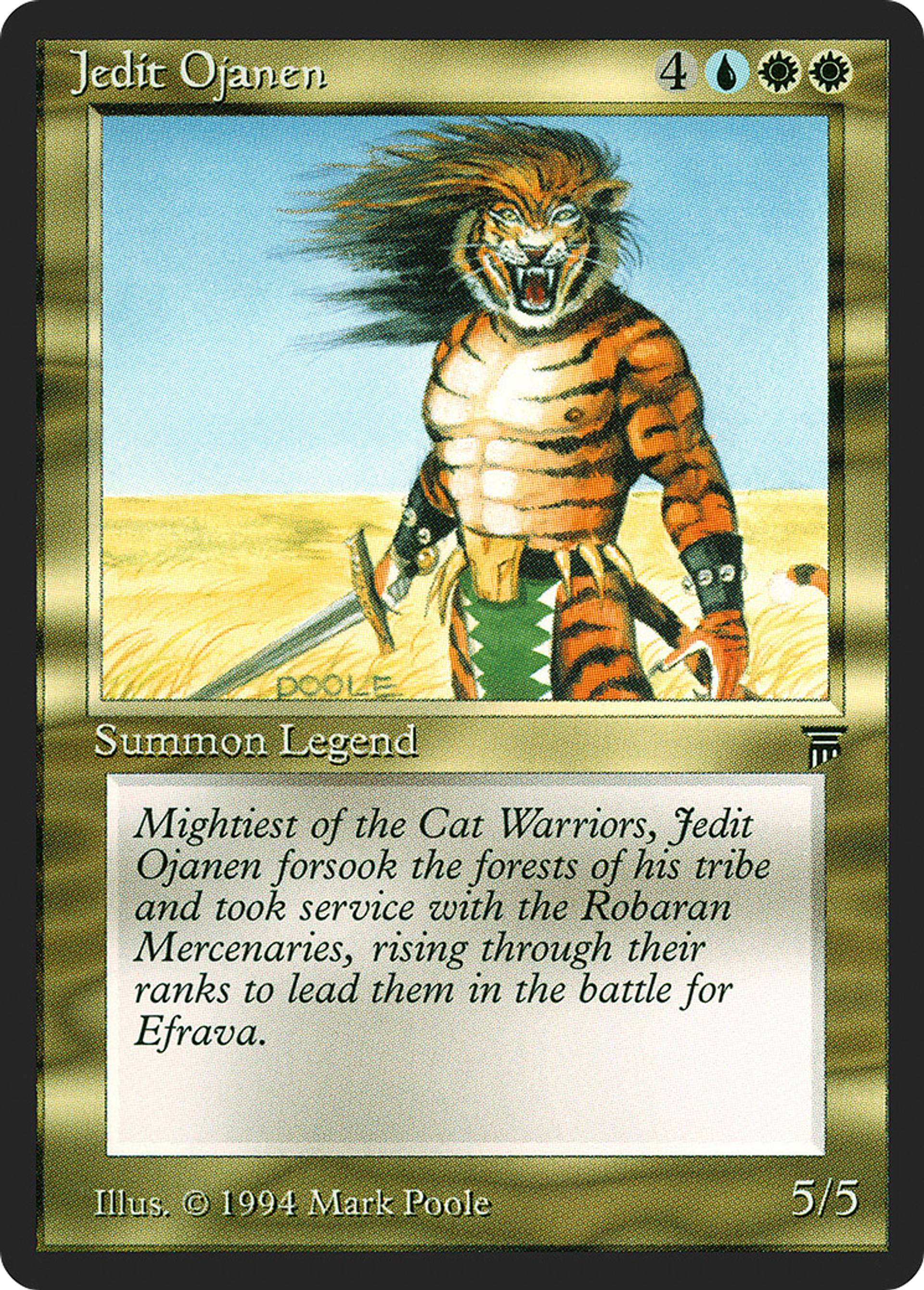 Jedit Ojanen — Legends — Magic: The Gathering