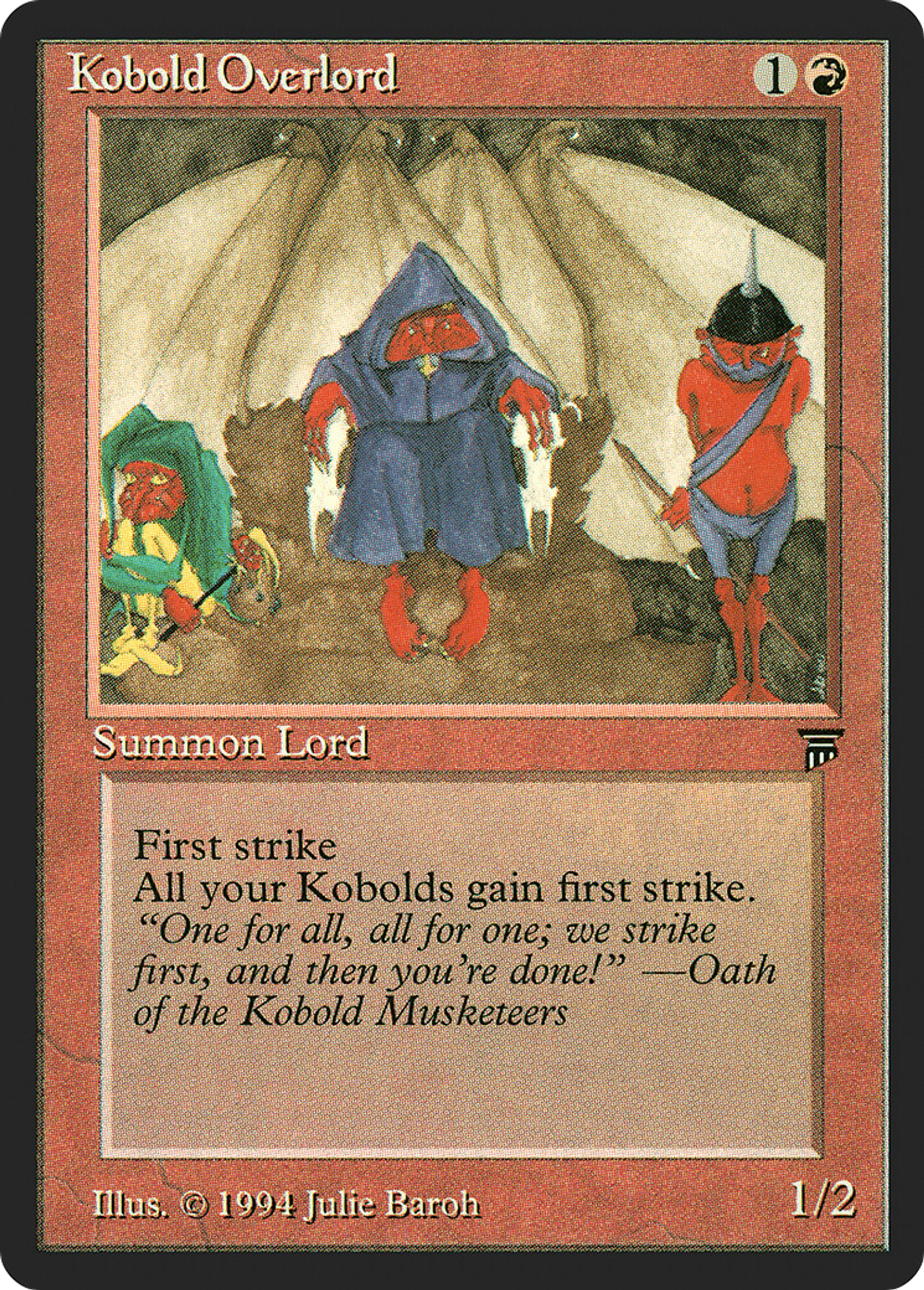 Kobold Overlord — Legends — Magic: The Gathering
