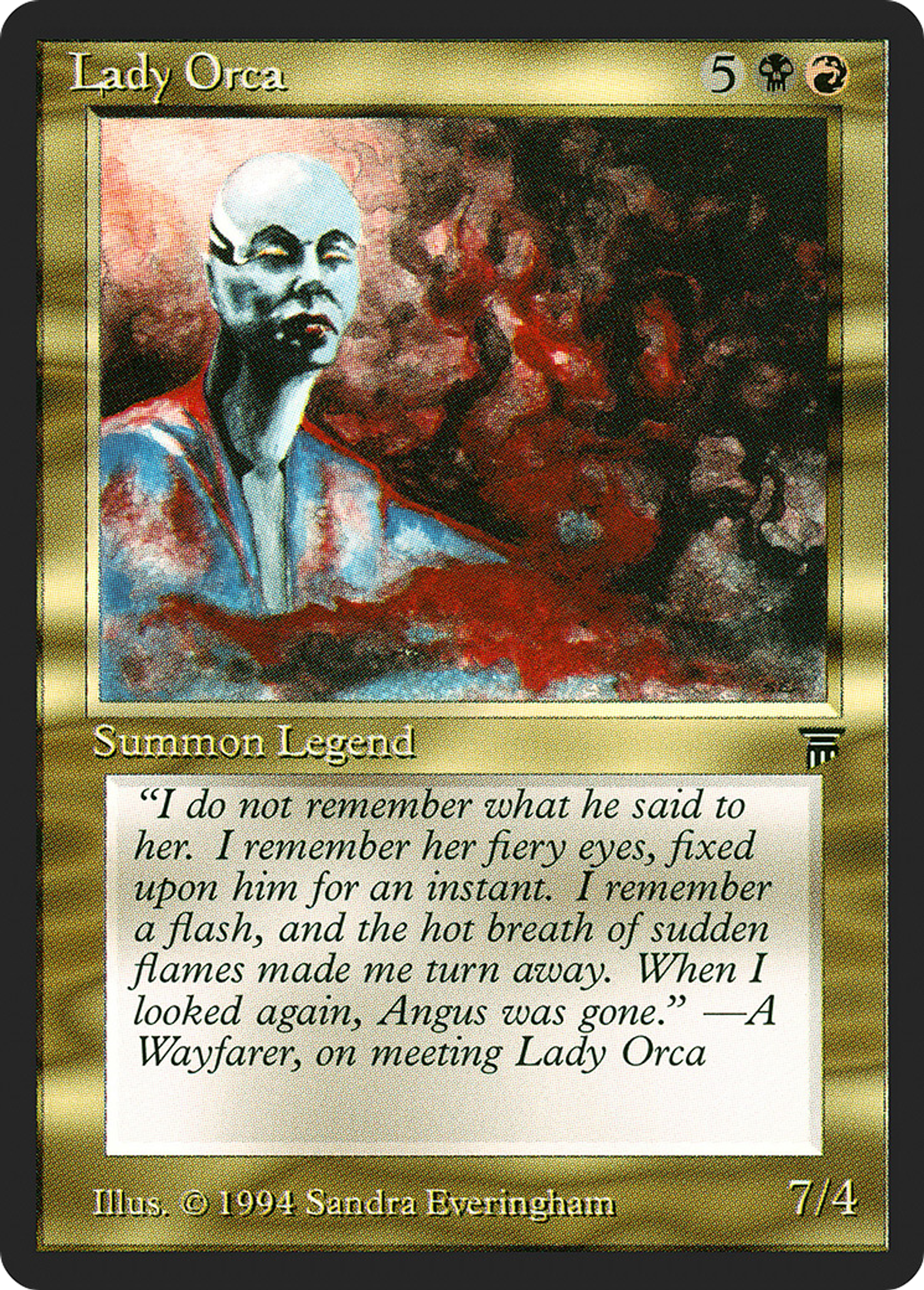 Lady Orca — Legends — Magic: The Gathering