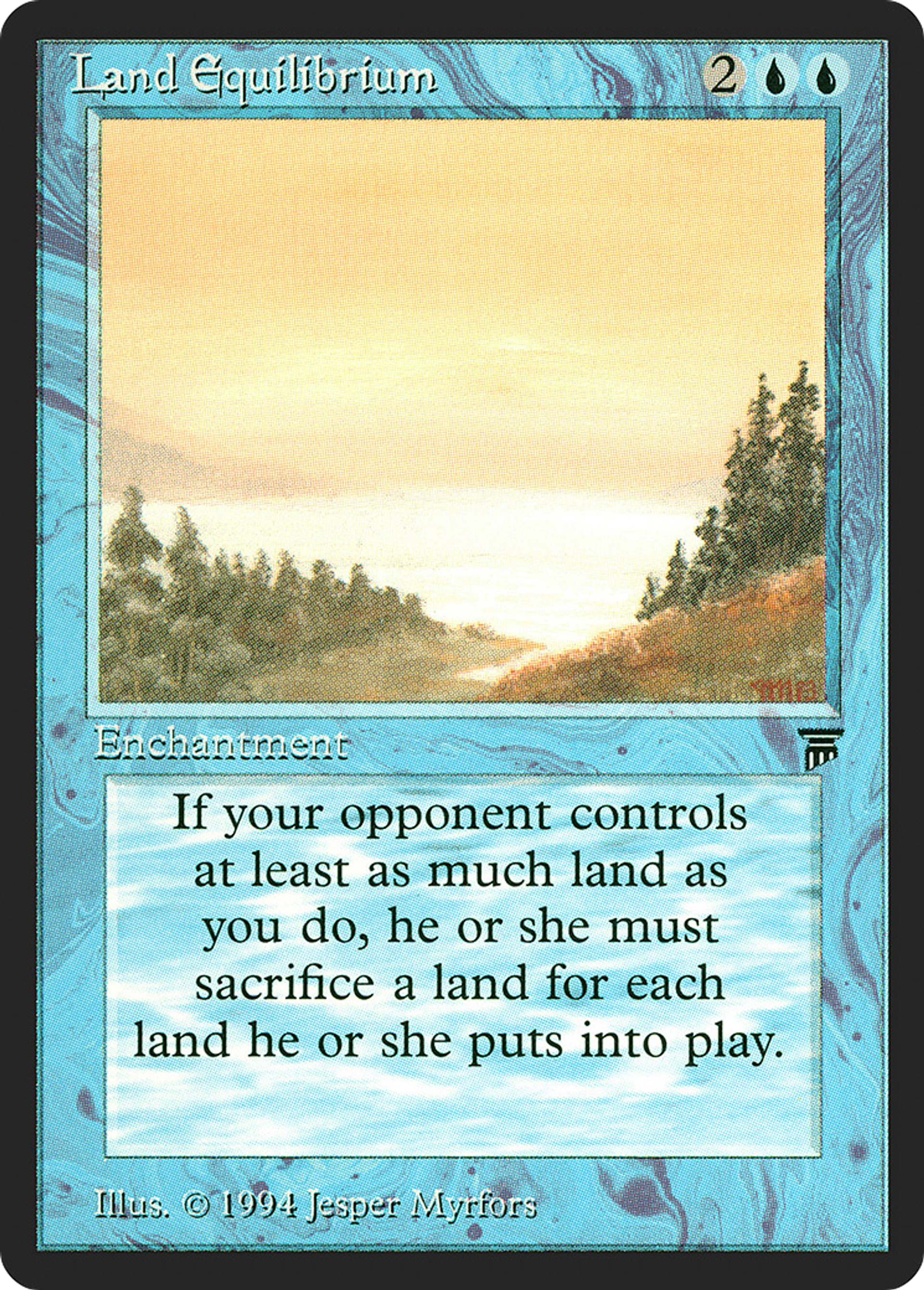 Land Equilibrium — Legends — Magic: The Gathering