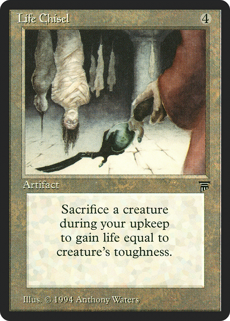 Life Chisel — Legends — Magic: The Gathering