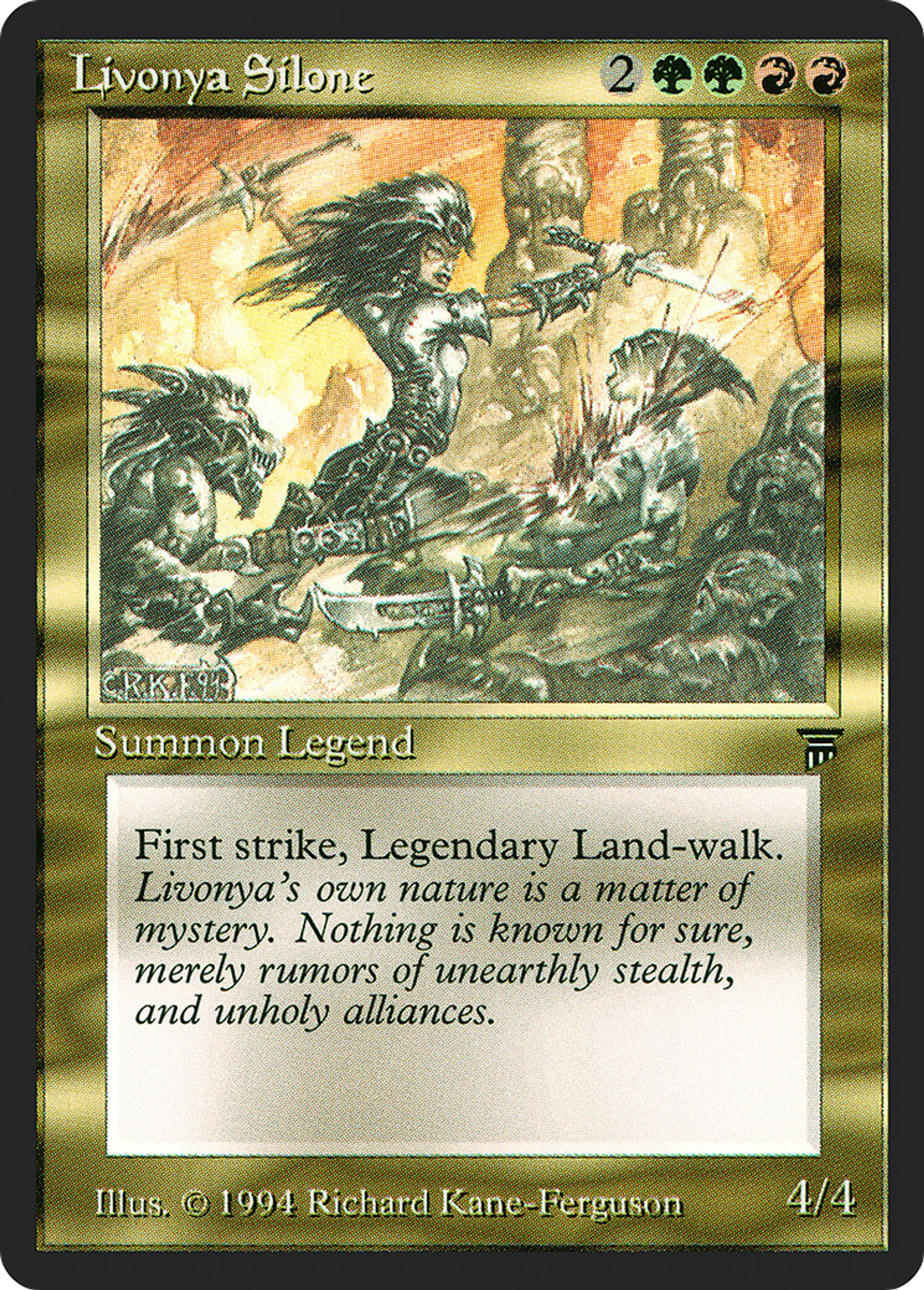 Livonya Silone — Legends — Magic: The Gathering