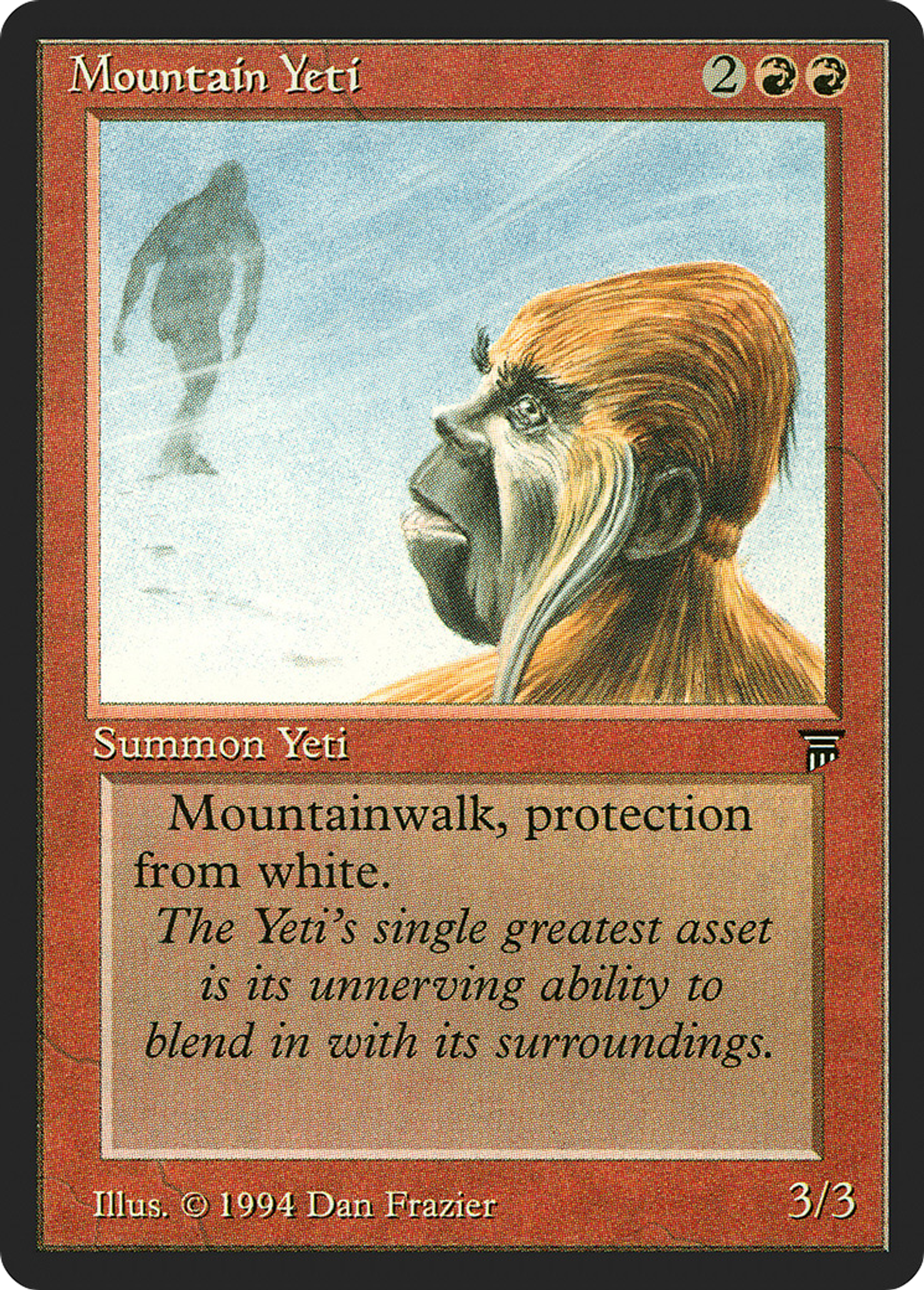 Mountain Yeti — Legends — Magic: The Gathering