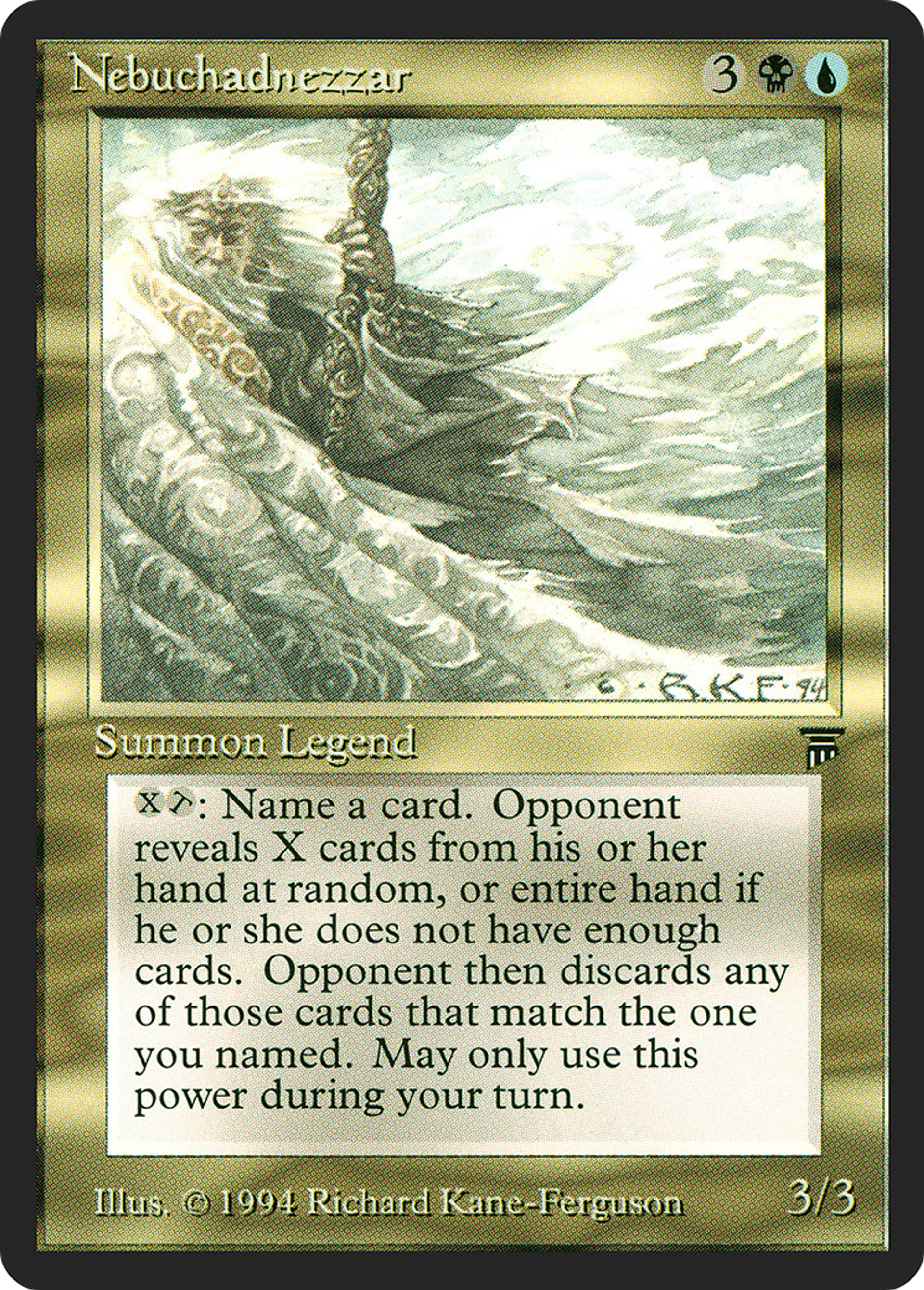 Nebuchadnezzar — Legends — Magic: The Gathering
