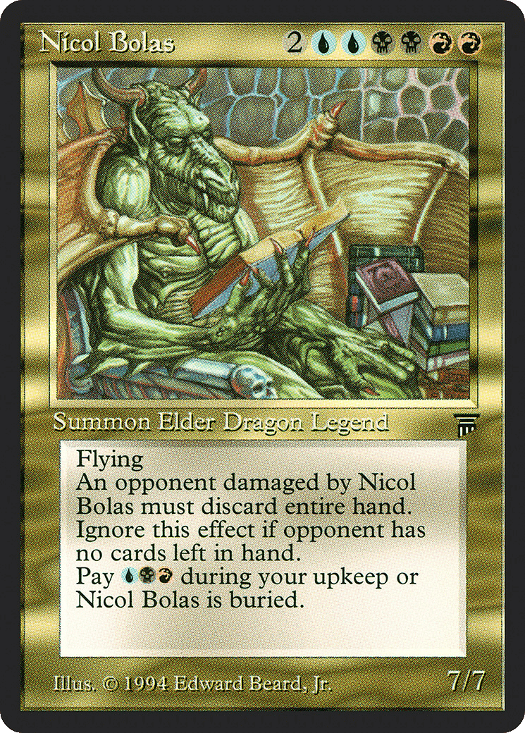 Nicol Bolas — Legends — Magic: The Gathering