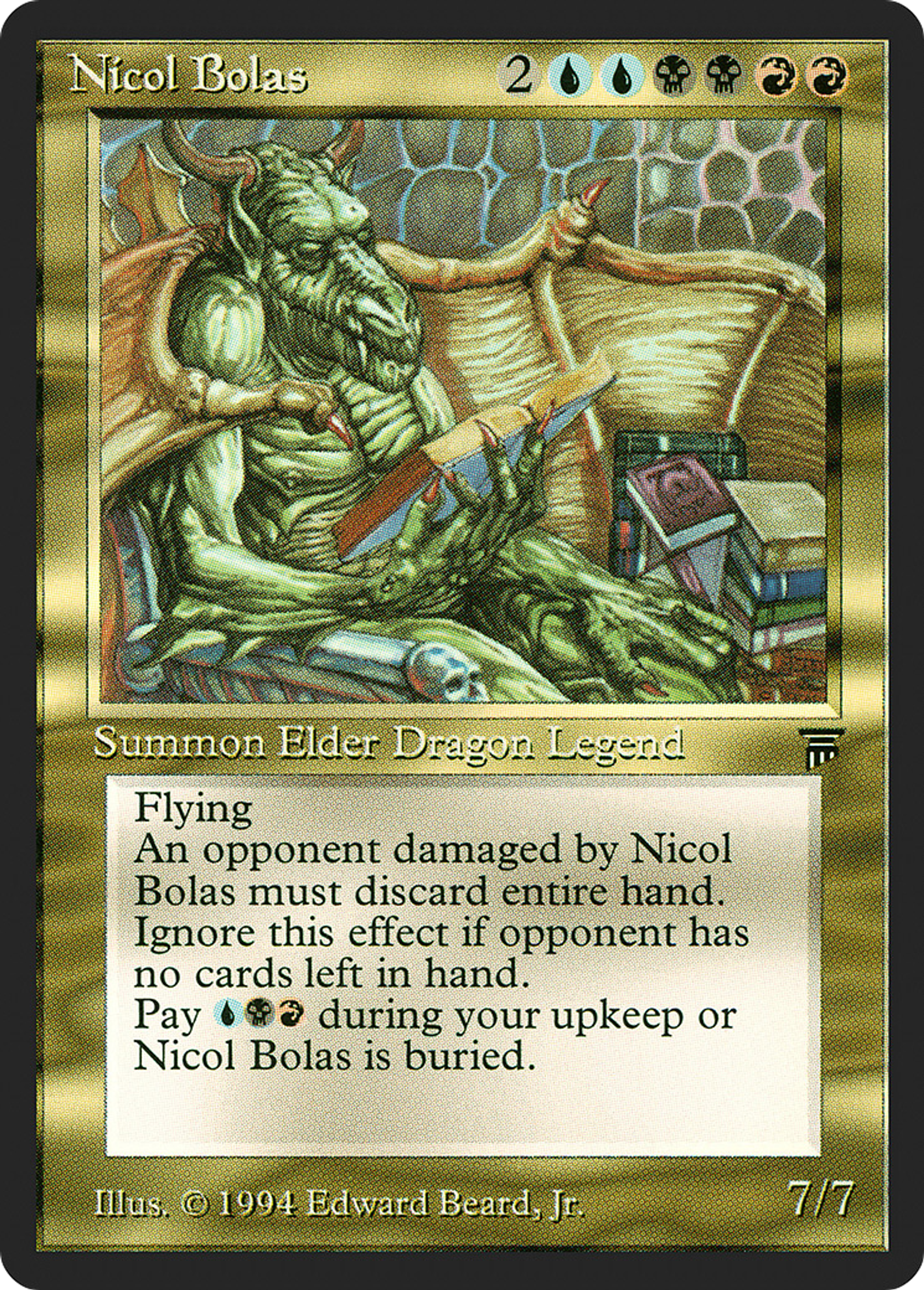 Nicol Bolas — Legends — Magic: The Gathering